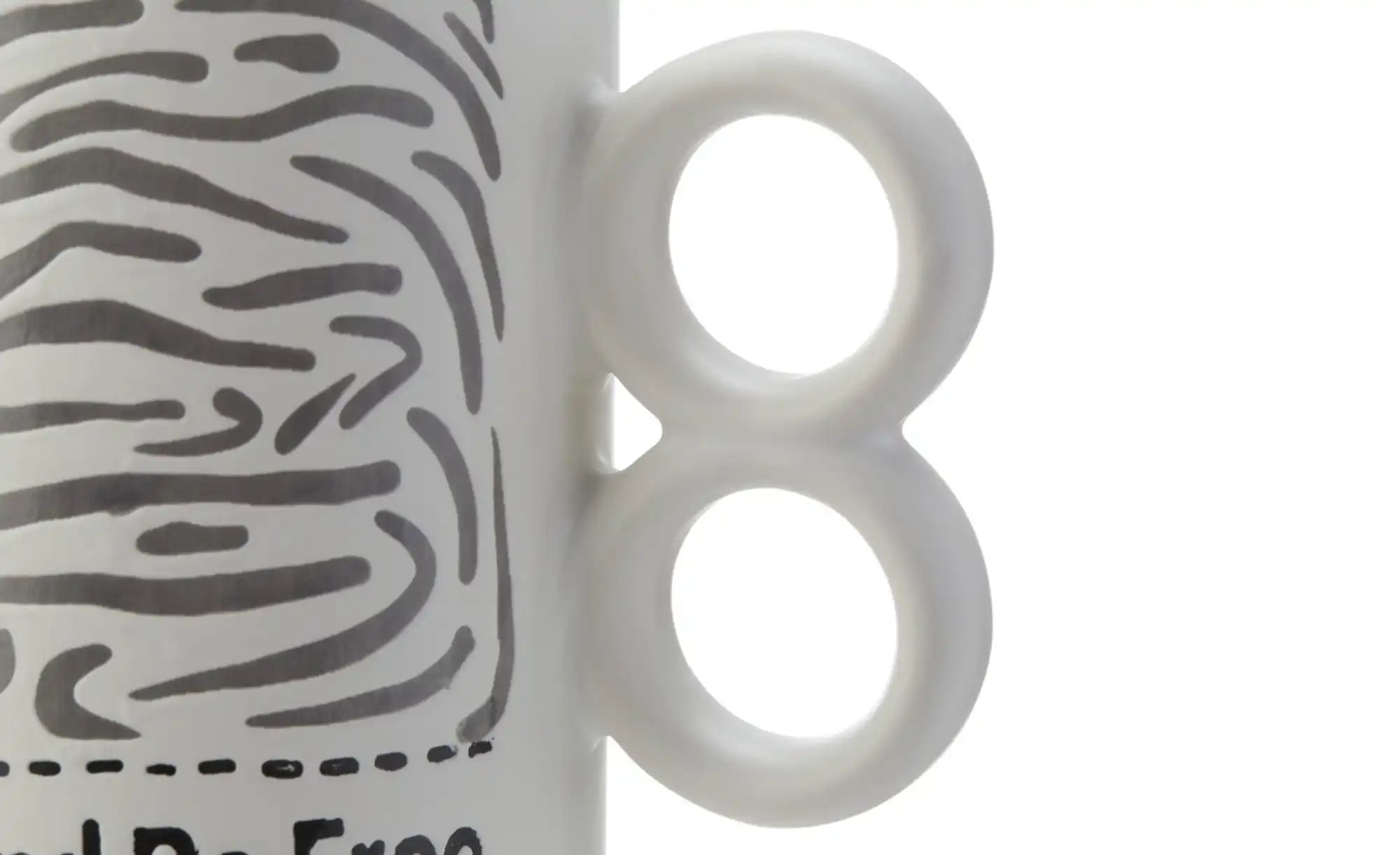 Peill+Putzler Kaffeebecher  Wildnis ¦ grau ¦ Porzellan ¦ Maße (cm): H: 9,5 günstig online kaufen
