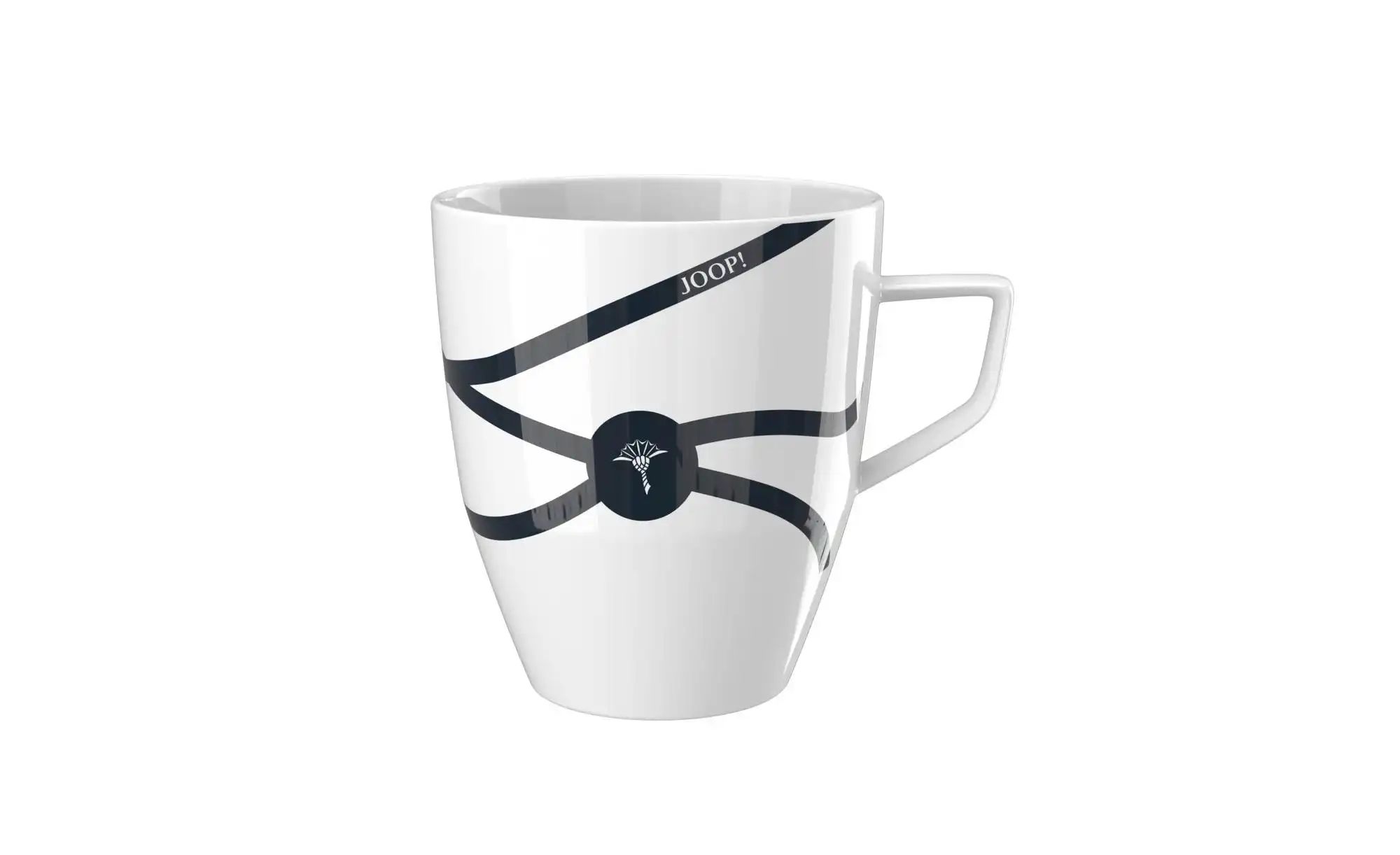 JOOP! Becher   ¦ weiß ¦ Porzellan ¦ Maße (cm): B: 8,5 H: 9,5 Geschirr > Bec günstig online kaufen