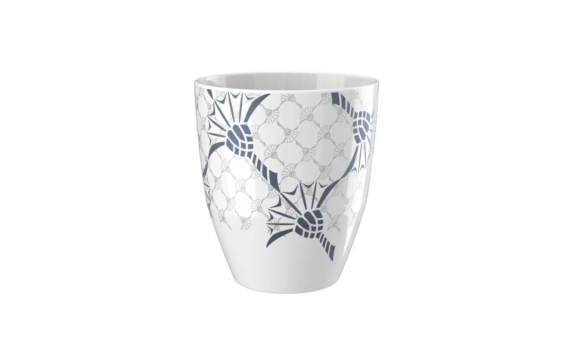 JOOP! Becher ¦ weiß ¦ Porzellan ¦ Maße (cm): B: 8,5 H: 9,5 Geschirr > Bec günstig online kaufen