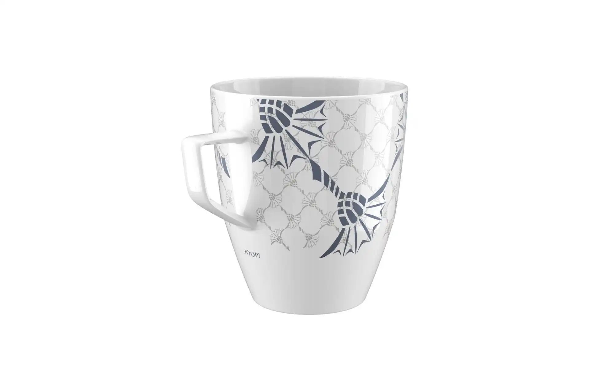 JOOP! Becher   ¦ weiß ¦ Porzellan ¦ Maße (cm): B: 8,5 H: 9,5 Geschirr > Bec günstig online kaufen