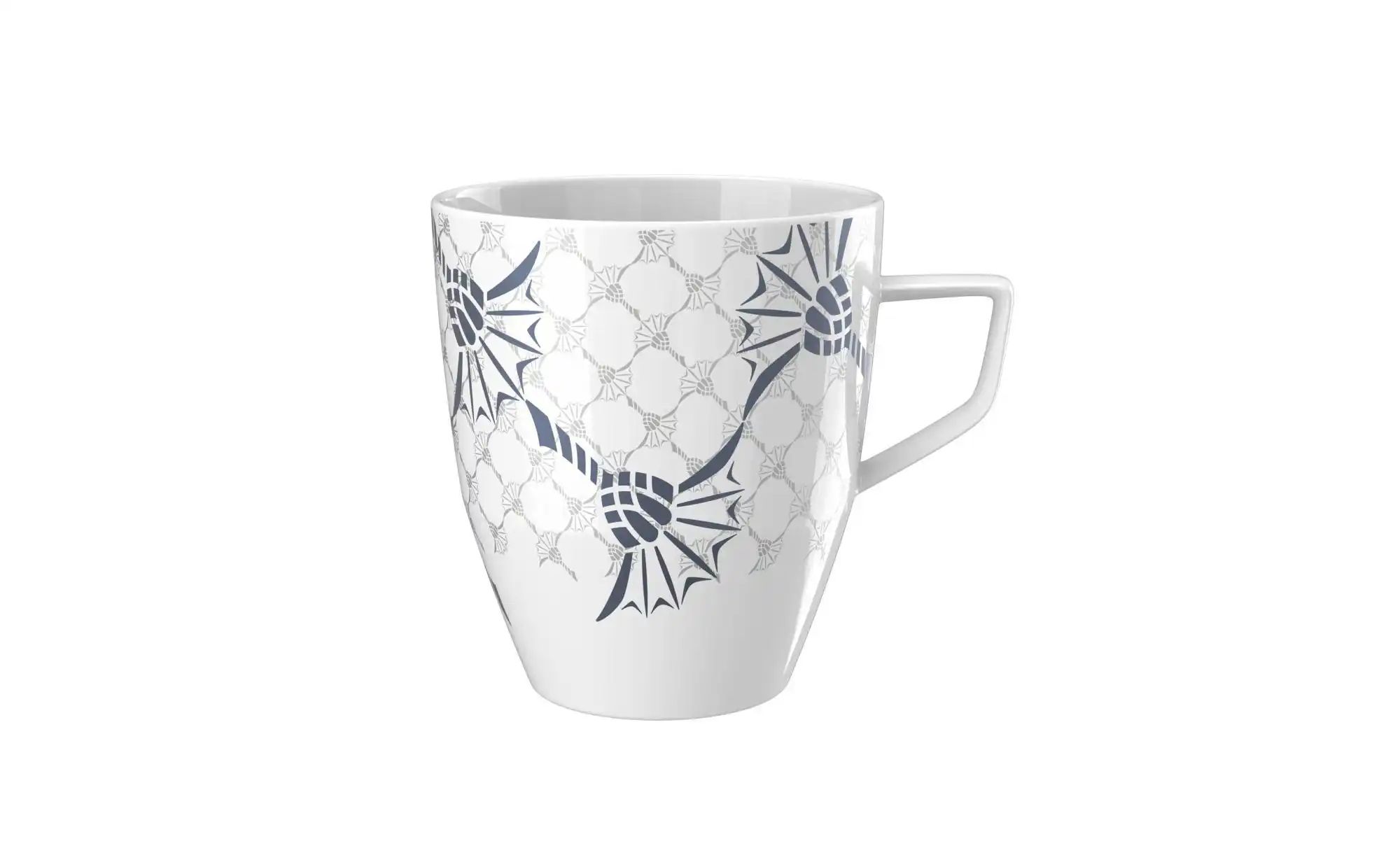 JOOP! Becher   ¦ weiß ¦ Porzellan ¦ Maße (cm): B: 8,5 H: 9,5 Geschirr > Bec günstig online kaufen