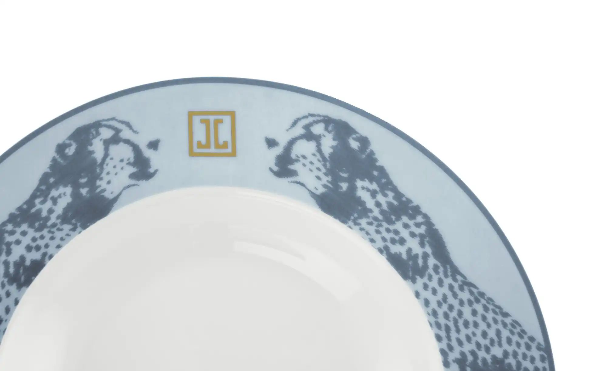 Jette Home Kombigeschirr  Jette ¦ blau ¦ Porzellan ¦ Maße (cm): B: 21 H: 25 günstig online kaufen