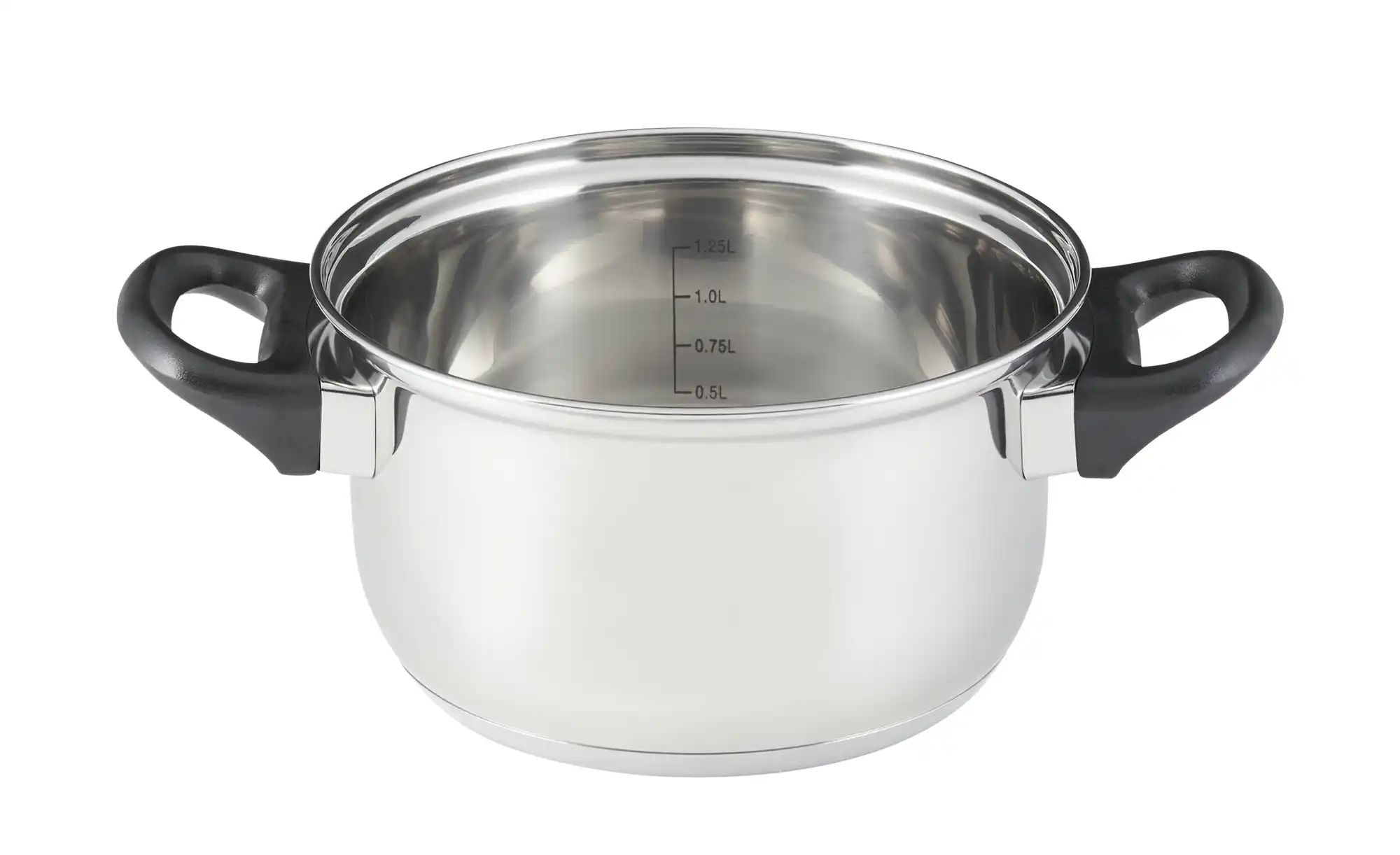 KHG Topfset 3-teilig Layla ¦ silber ¦ Edelstahl Töpfe & Pfannen & Zubehör > günstig online kaufen