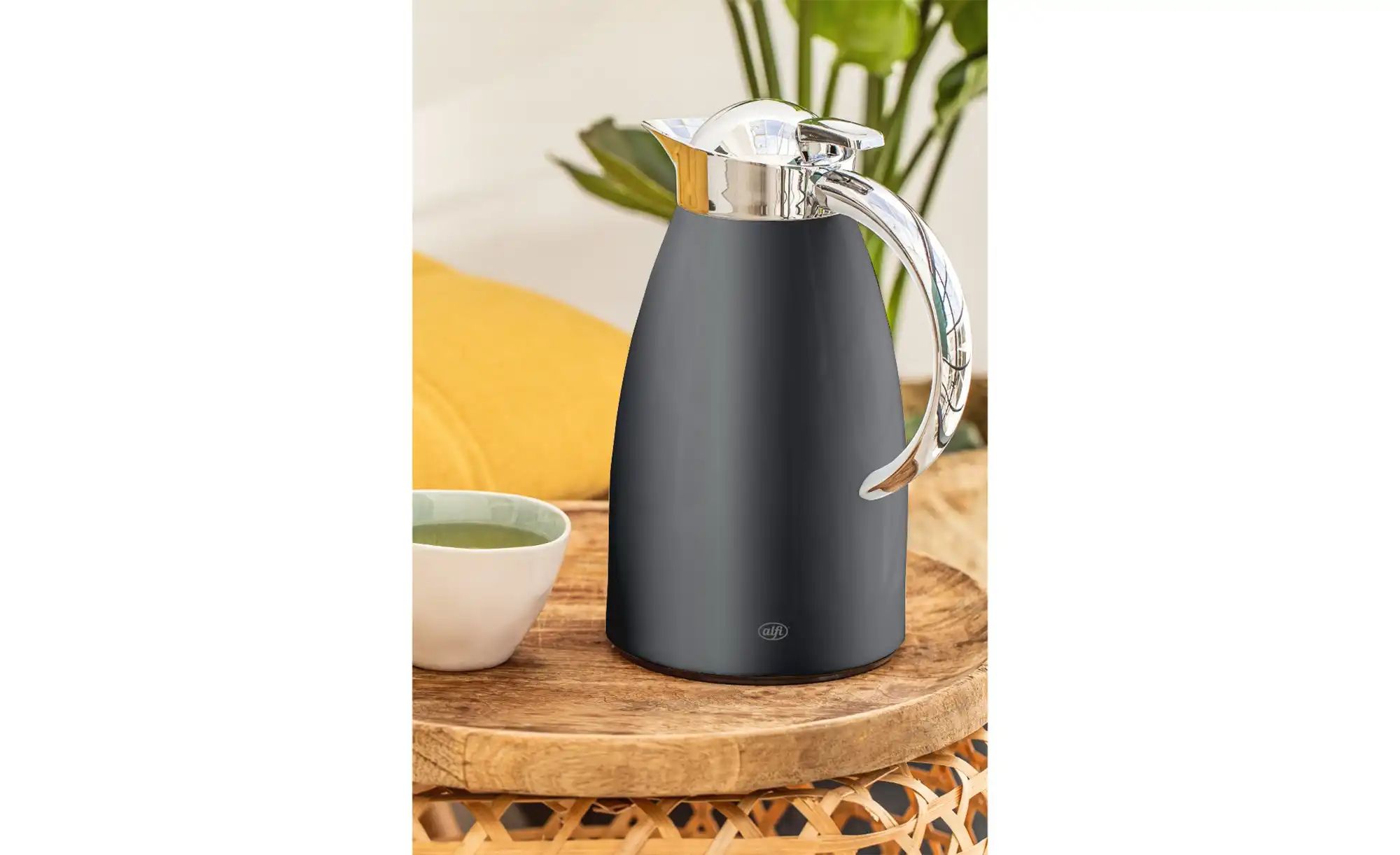 alfi Isolierkanne  SIGNO ¦ grau ¦ Kunststoff,Glas,Edelstahl Kaffee & Tee > günstig online kaufen