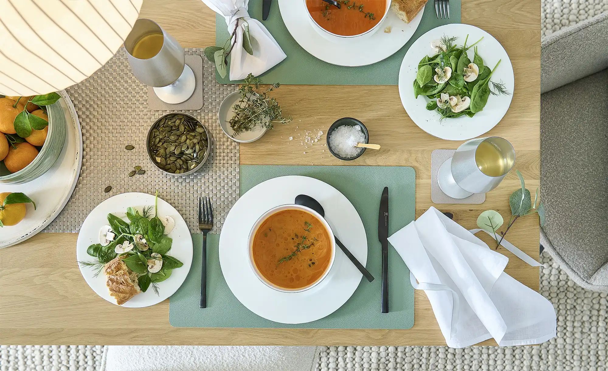 Thumbnail - Peill+Putzler Untersetzer ¦ beige ¦ Kunststoff ¦ Maße (cm): B: 10 H: 0,16 Küchenzubehör & Helfer > Tischaccessoires - ...