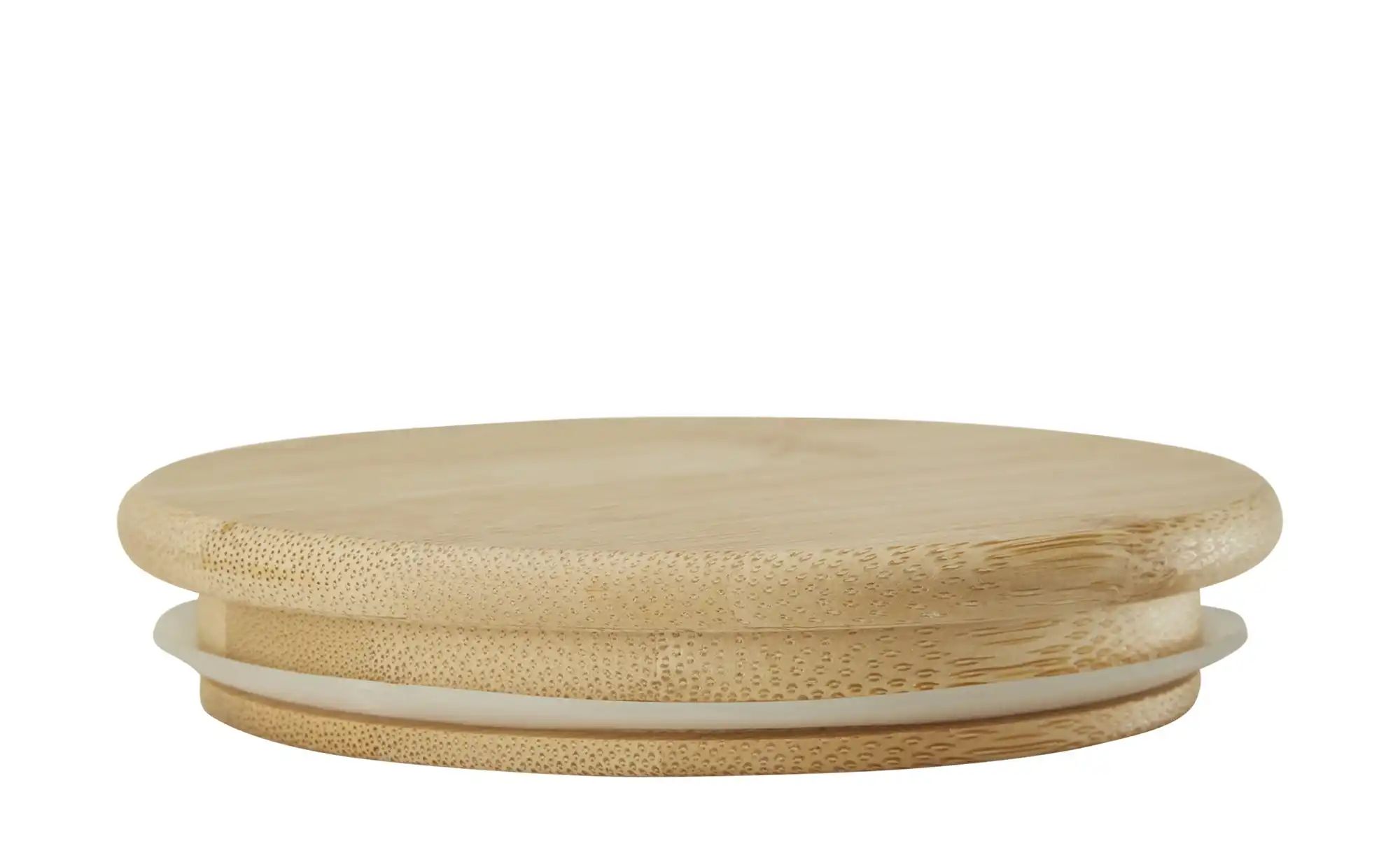 Thumbnail - Aufbewahrungsglas rund   ¦ transparent/klar ¦ Bambus,Glas ¦ Maße (cm): B: 10 H: 12,5 Küchenzubehör & Helfer > Küchenhelf...