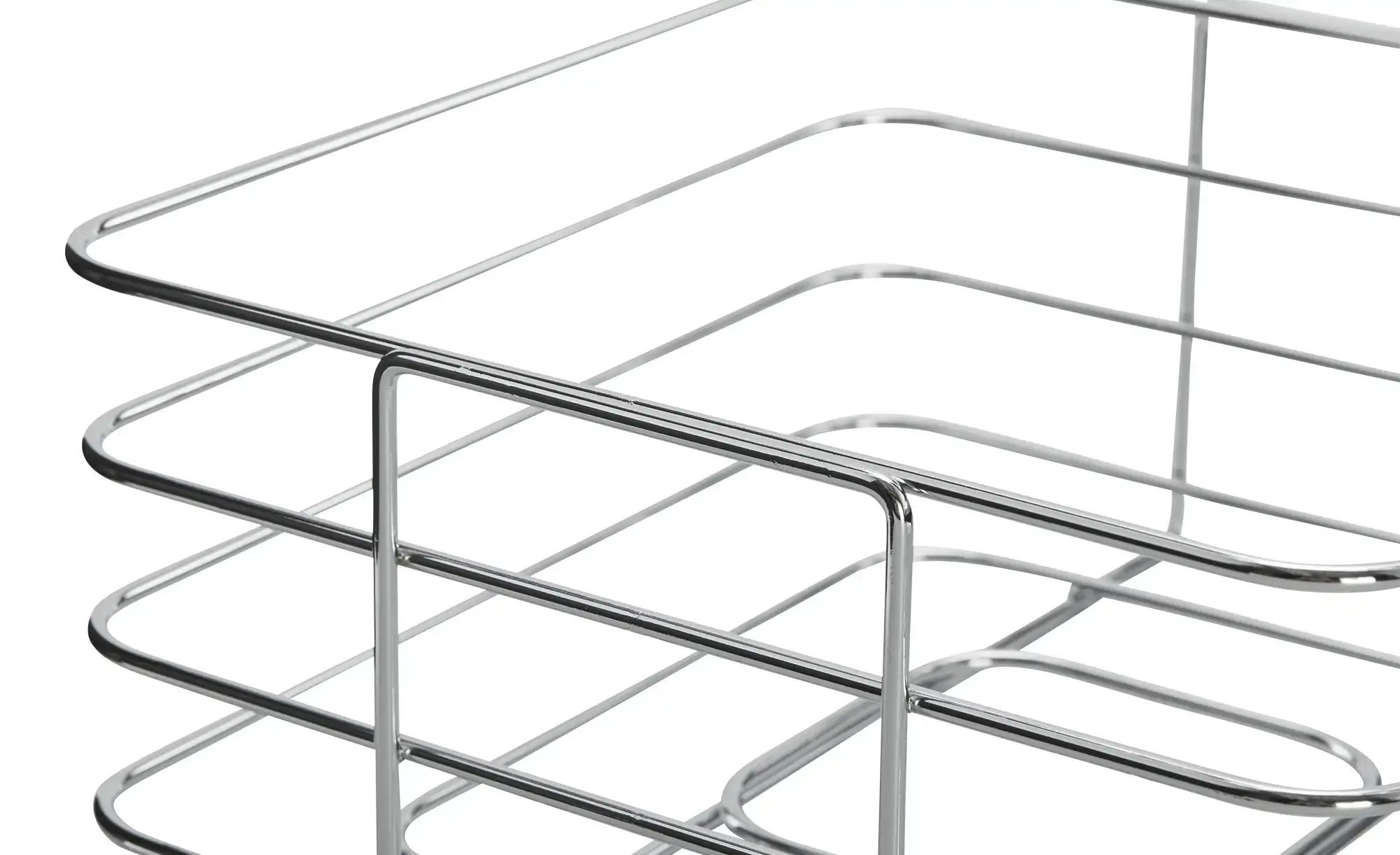 Thumbnail - KHG Brotkorb   ¦ schwarz ¦ Edelstahl,Textil ¦ Maße (cm): B: 23 H: 21,5 T: 11.0 Küchenzubehör & Helfer > Brot Aufbewahrun...