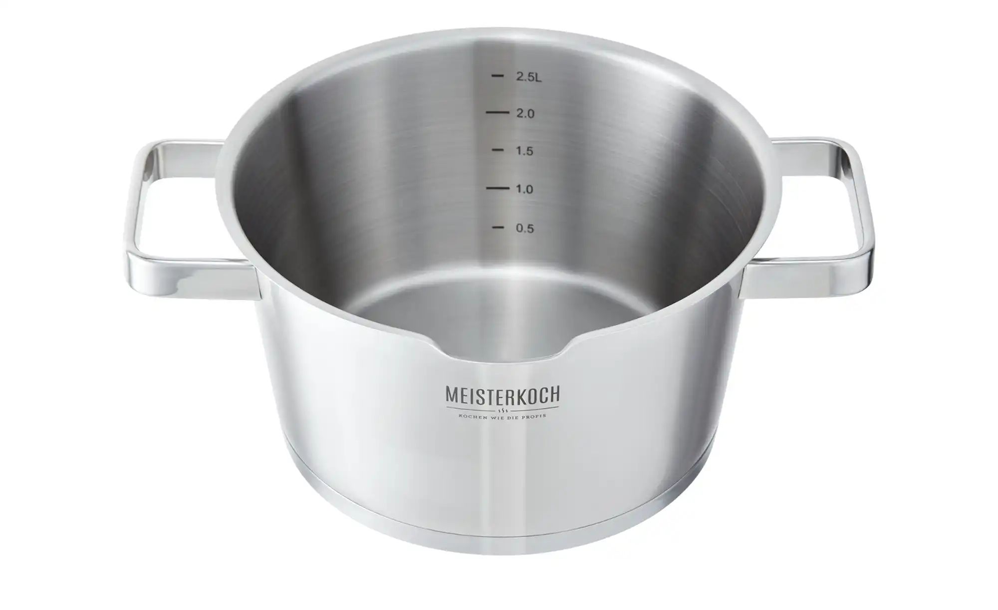 Meisterkoch Bratentopf  KONUS ¦ silber ¦ Edelstahl ¦ Maße (cm): H: 11  Ø: 2 günstig online kaufen