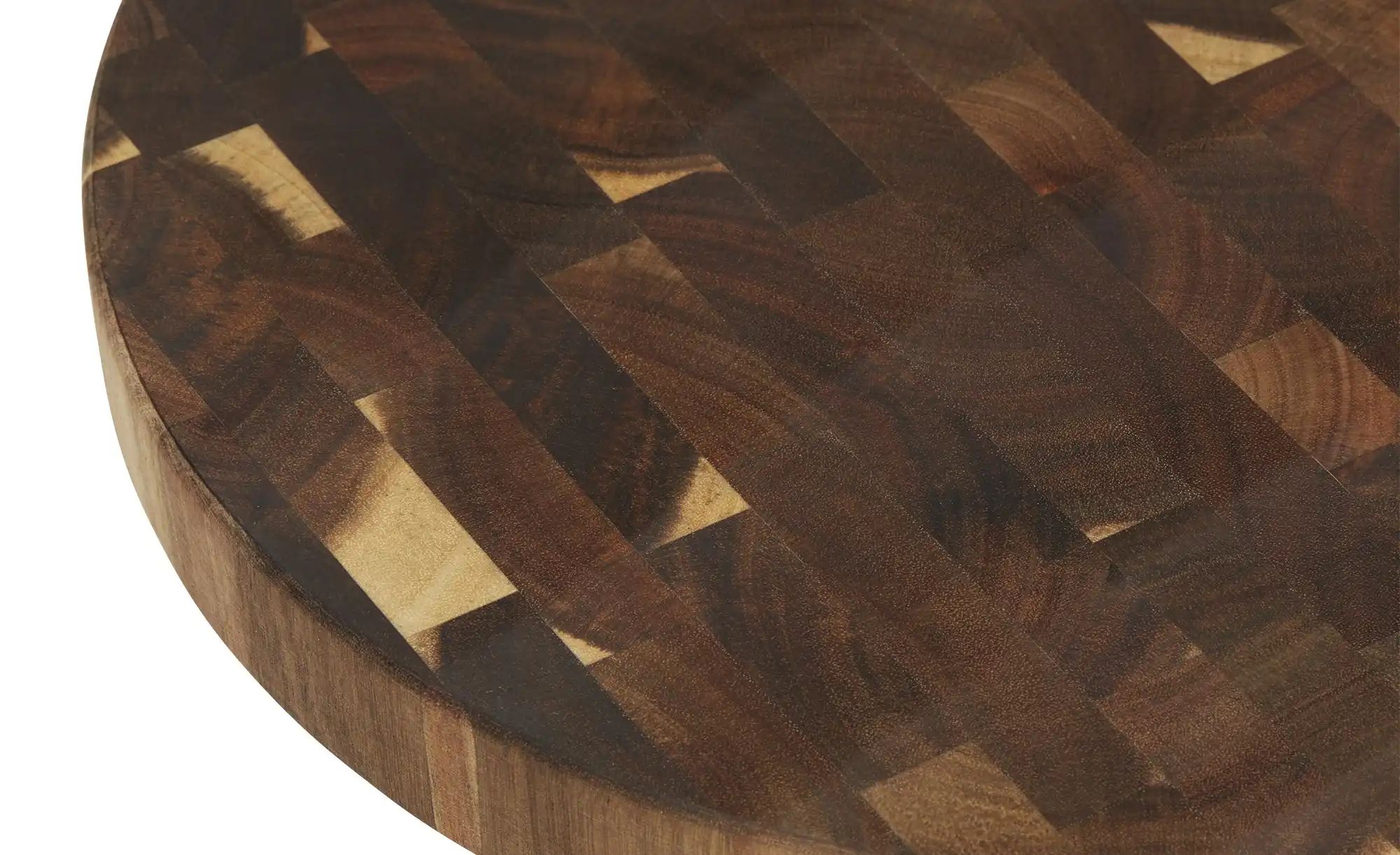 KHG Schneidebrett    ¦ holzfarben ¦ Holz ¦ Maße (cm): H: 3  Ø: 35 Küchenzub günstig online kaufen