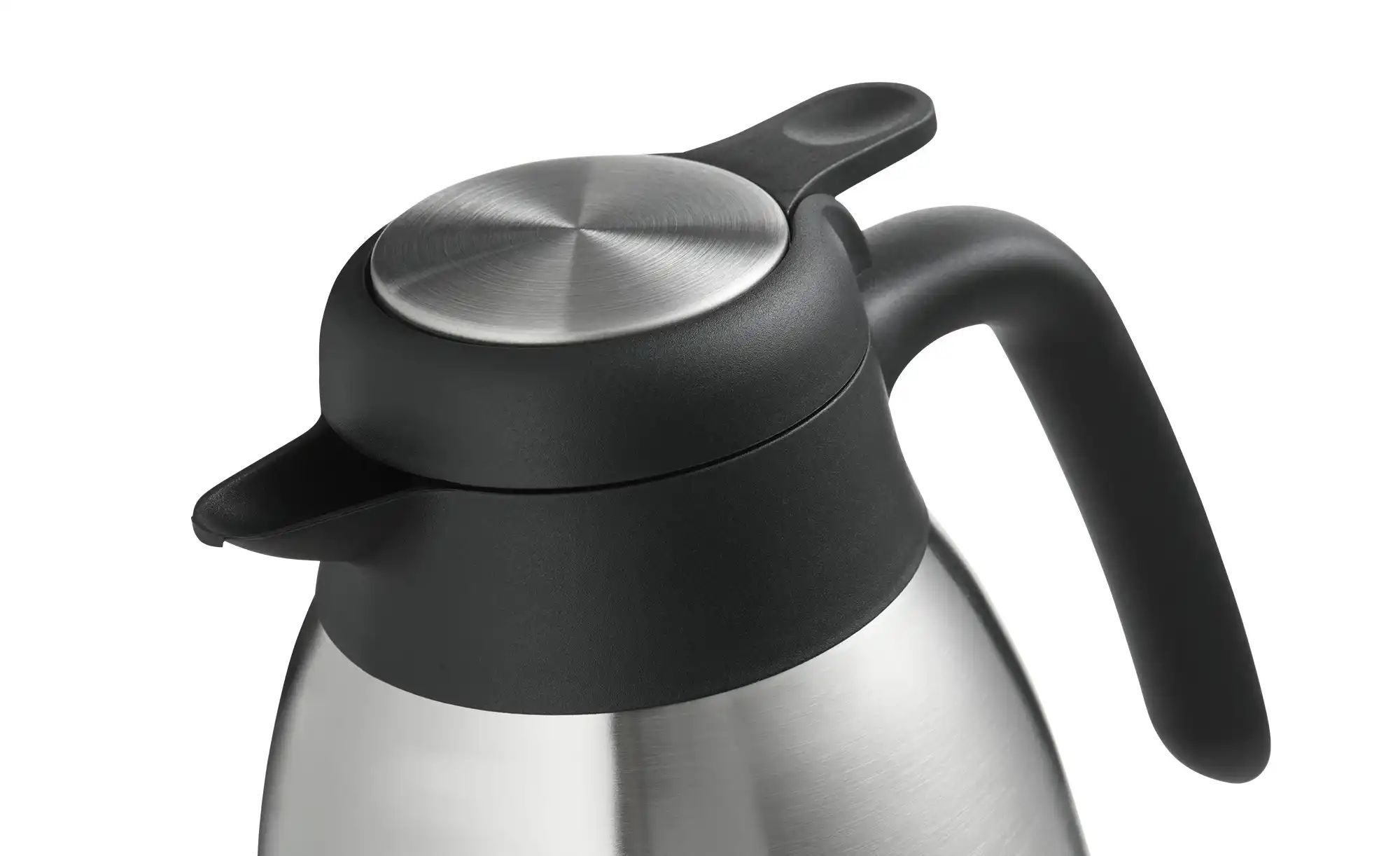 KHG Isolierkanne 1 5L   ¦ silber ¦ Edelstahl ¦ Maße (cm): B: 20 H: 23 Kaffe günstig online kaufen
