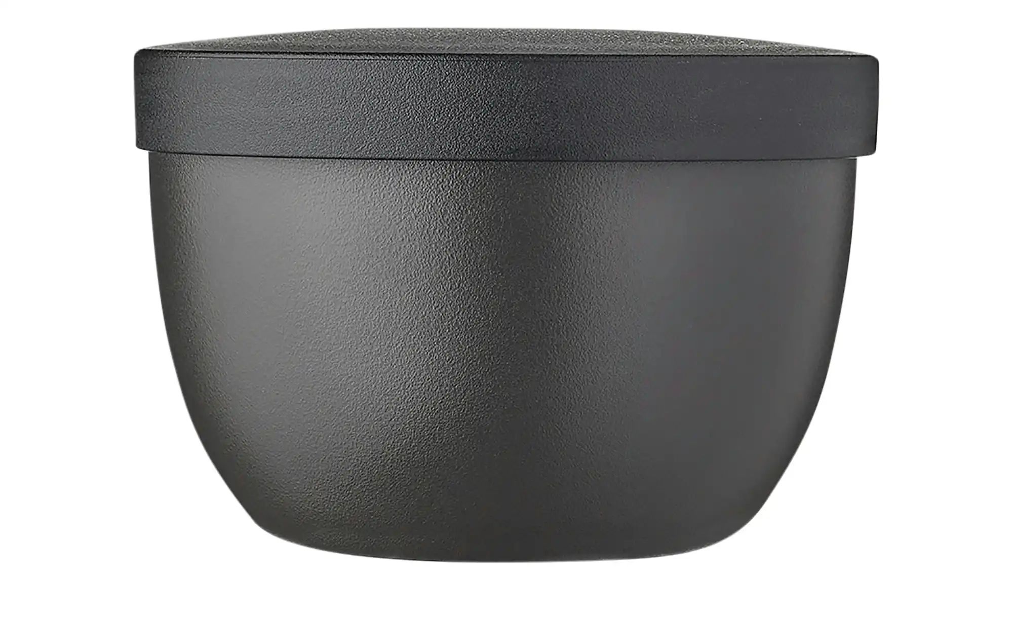 Mepal Snackpot "To Go"  Ellipse ¦ schwarz ¦ Kunststoff ¦ Maße (cm): H: 7,6 günstig online kaufen