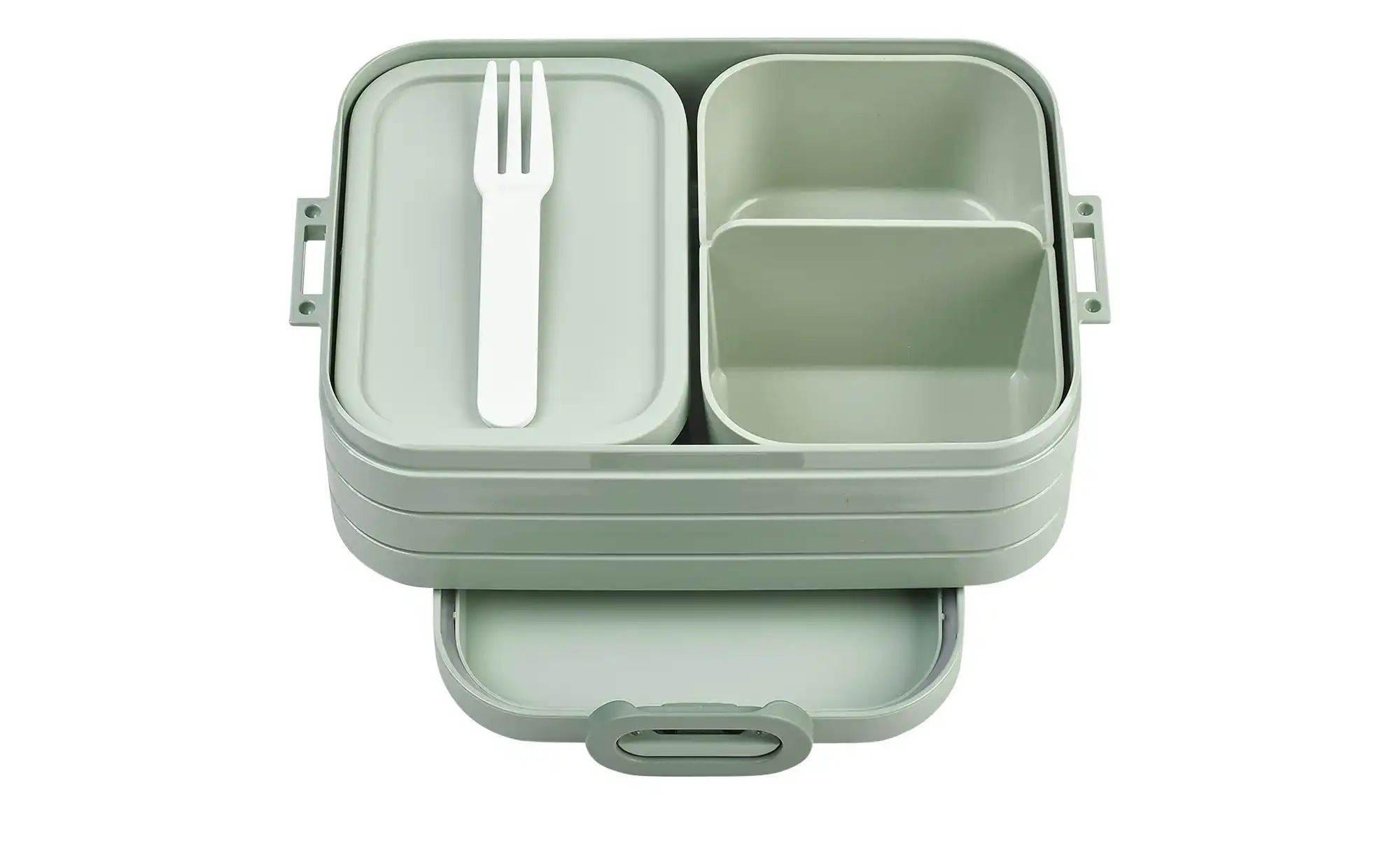 Mepal Bento-Lunchbox "To Go"  Take a Break ¦ grün ¦ Kunststoff ¦ Maße (cm): günstig online kaufen