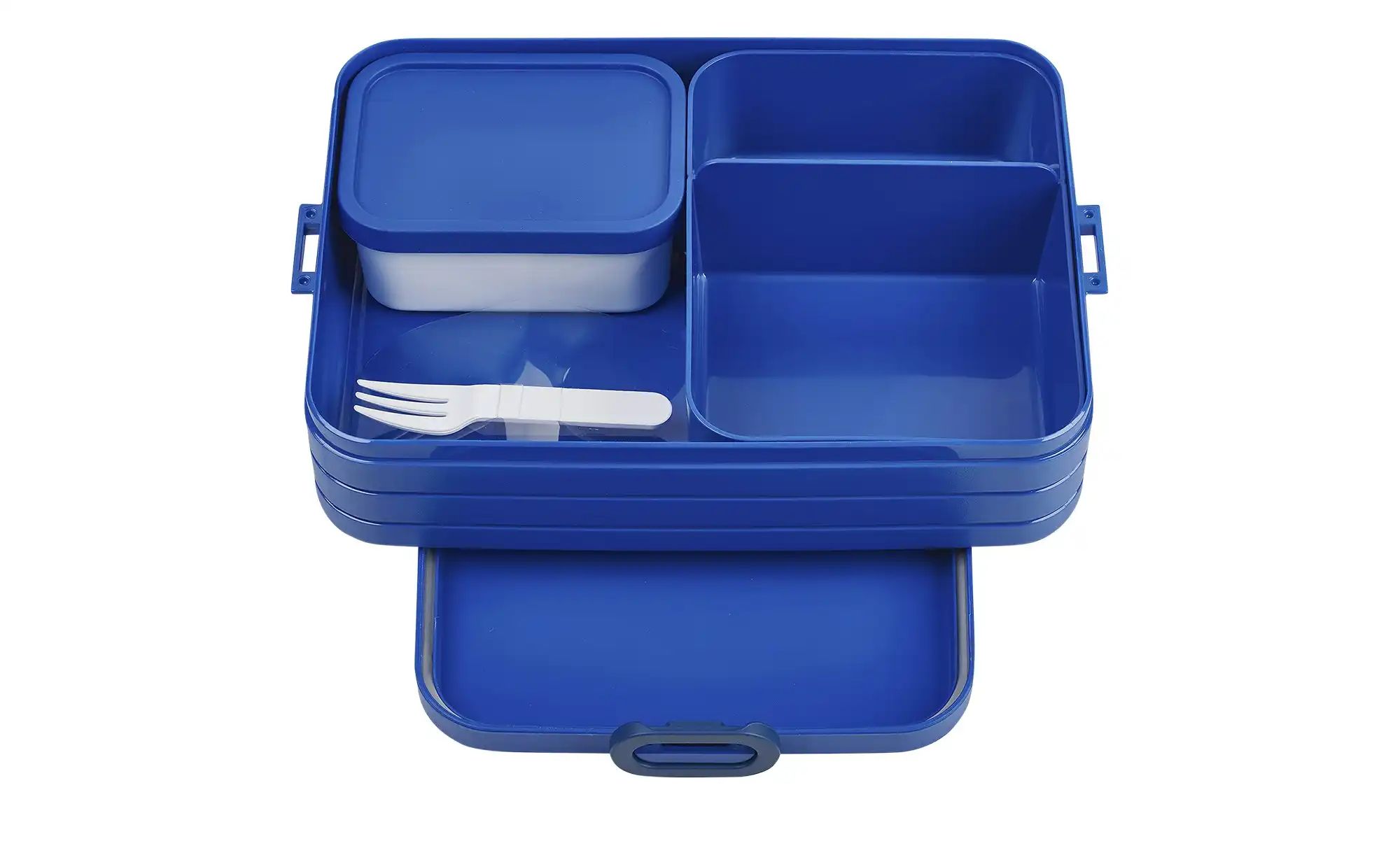 Mepal Bento-Lunchbox "To Go"  Take a Break ¦ blau ¦ Kunststoff ¦ Maße (cm): günstig online kaufen