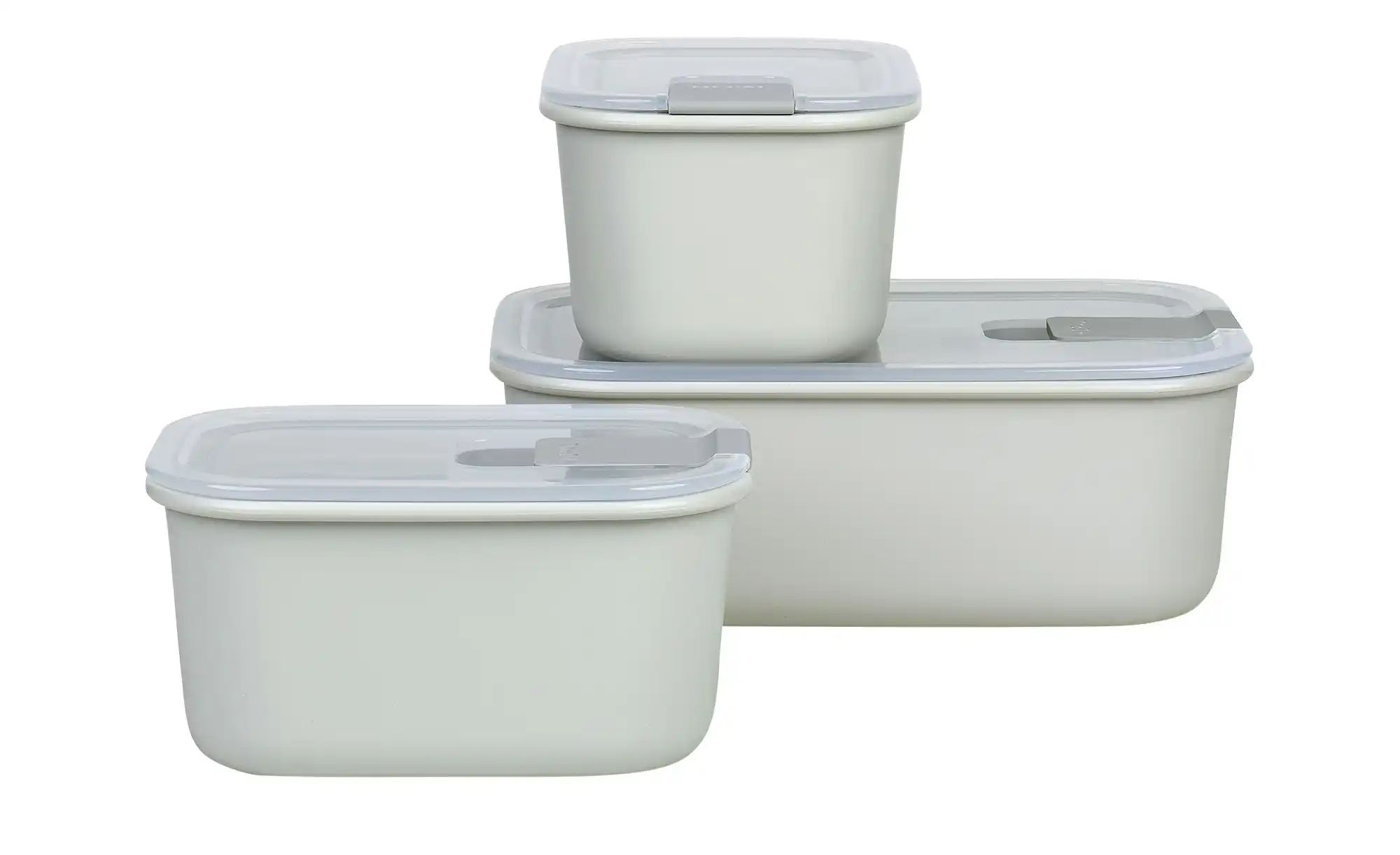 Mepal Frischhaltedosen  Easyclip ¦ weiß ¦ Glas,Kunststoff Küchenzubehör & H günstig online kaufen