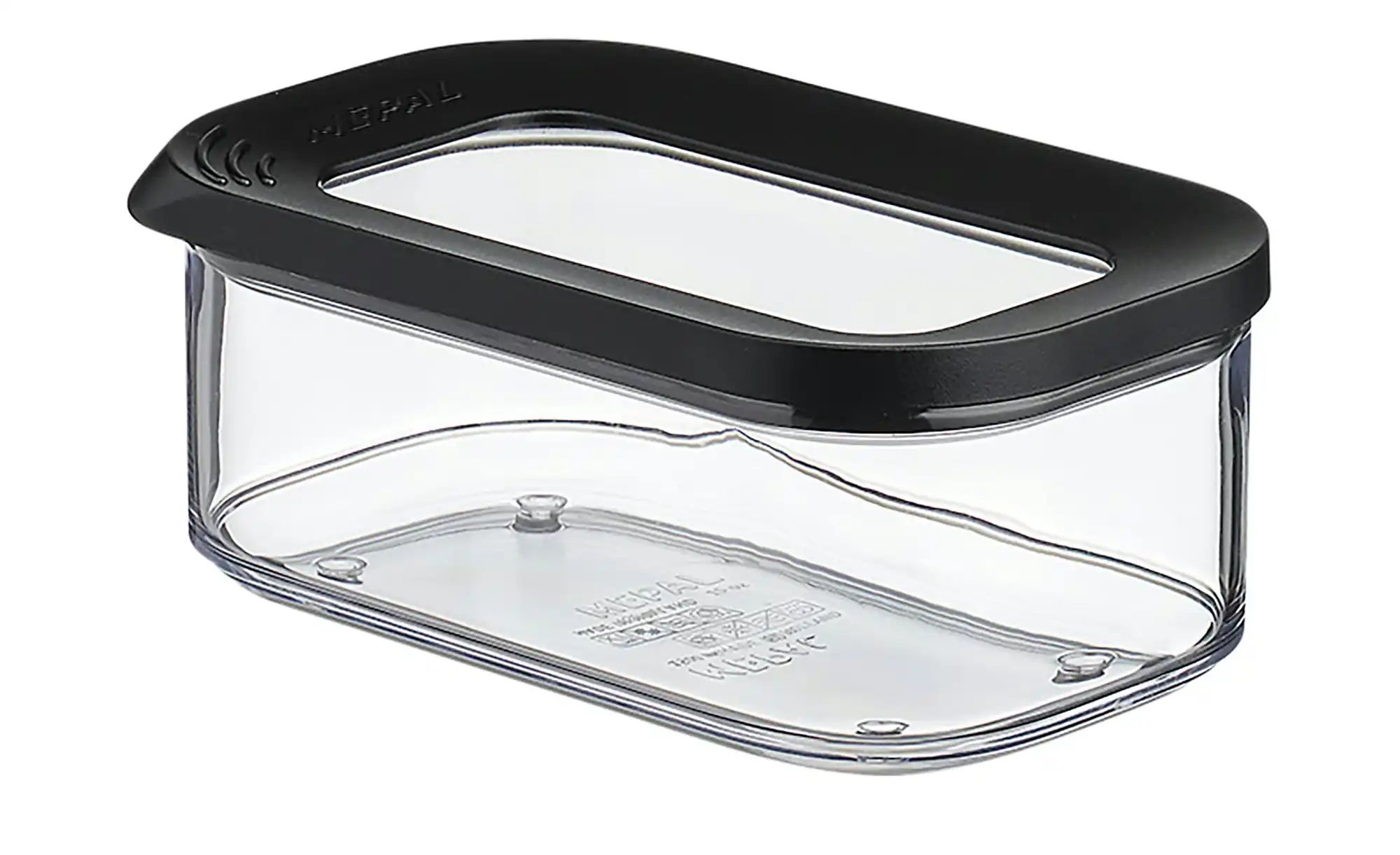 Mepal Vorratsdose  Modula ¦ schwarz ¦ Kunststoff ¦ Maße (cm): B: 9 H: 5,9 K günstig online kaufen
