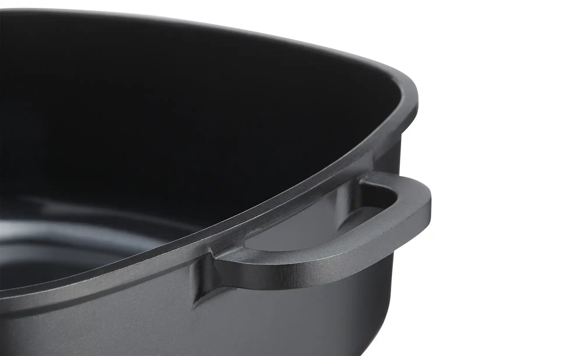 KHG Schmortopf aus Aluguss   ¦ schwarz ¦ Aluminium-Guss ¦ Maße (cm): B: 28 günstig online kaufen