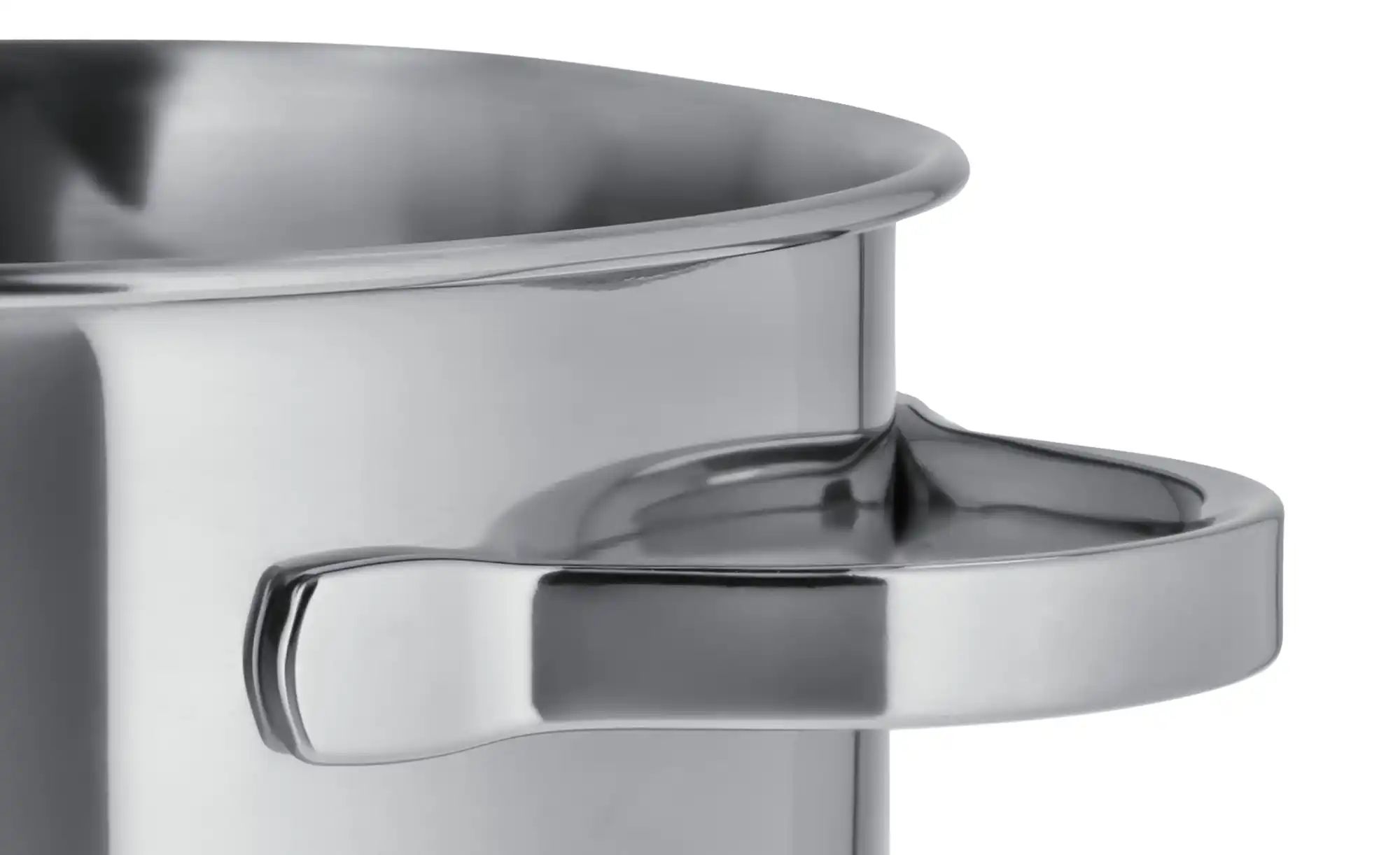 KHG Topfset  3 teilig   ¦ silber ¦ Edelstahl Töpfe & Pfannen & Zubehör > To günstig online kaufen