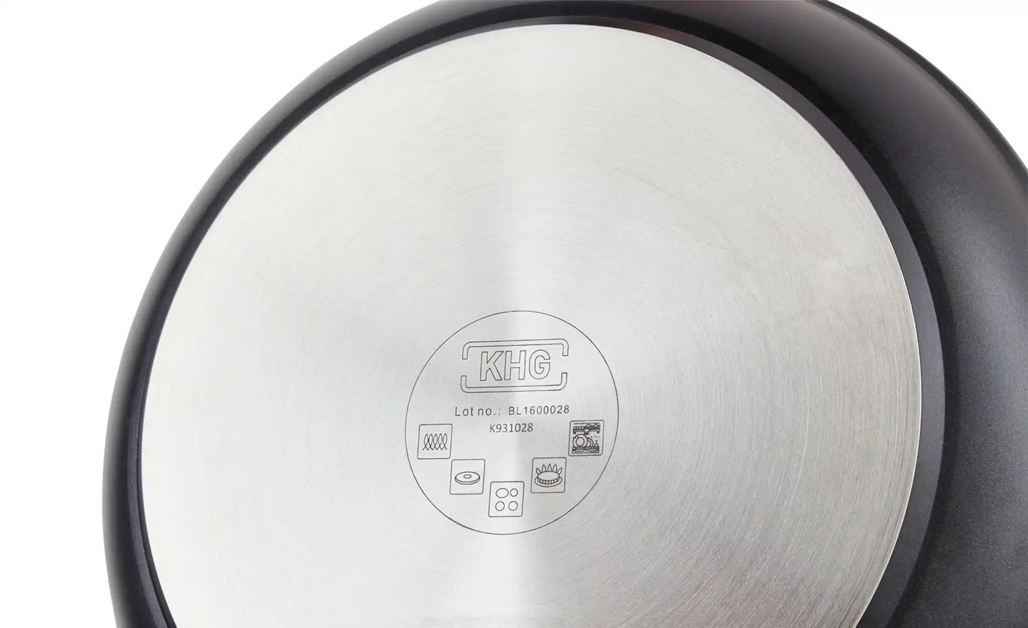 KHG Bratpfanne  Red'n'Hot ¦ rot ¦ Aluminium ¦ Maße (cm): H: 5,3  Ø: 28 Töpf günstig online kaufen