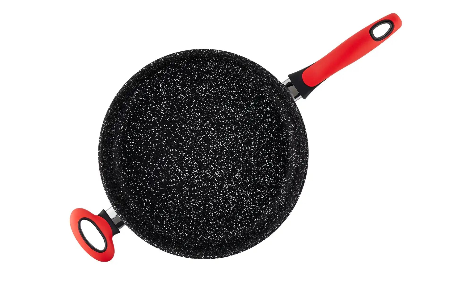 KHG Schmorpfanne  Red'n'Hot ¦ rot ¦ Aluminium ¦ Maße (cm): H: 7,5  Ø: 28 Tö günstig online kaufen