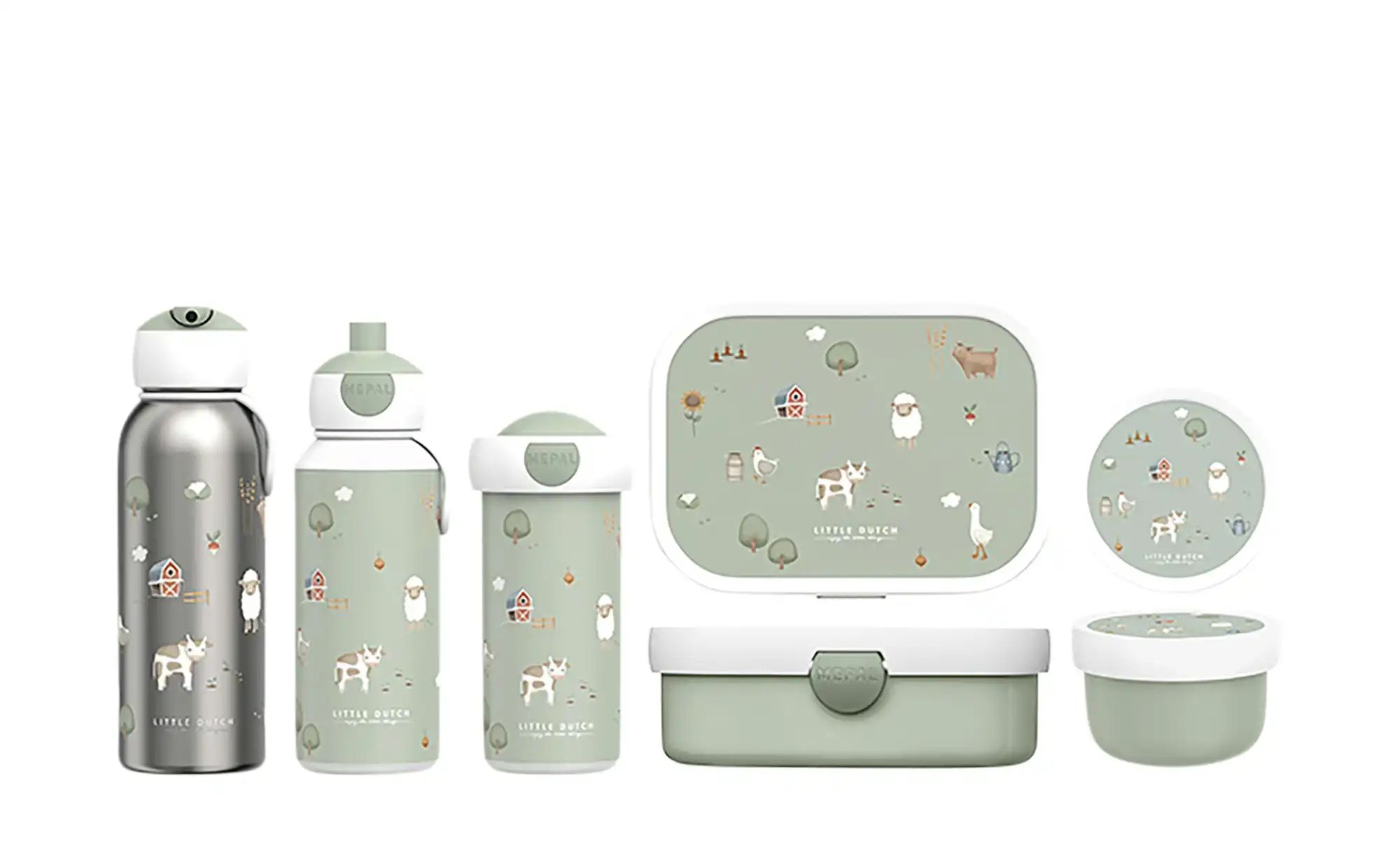 Thumbnail - Mepal Pop-Up Trinkflasche  Campus ¦ mehrfarbig ¦ Kunststoff ¦ Maße (cm): B: 7 H: 18,4 Gläser & Karaffen - Höffner