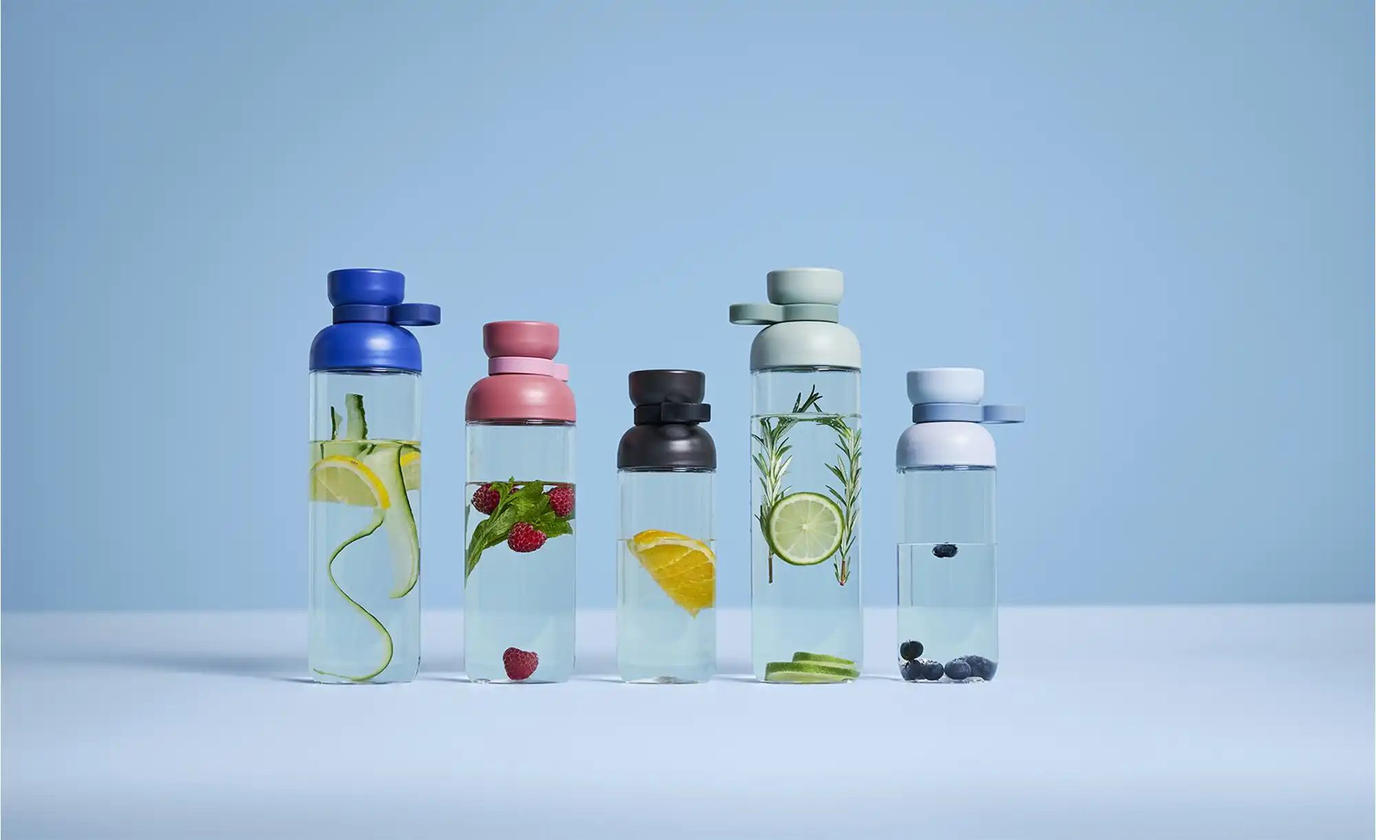 Thumbnail - Mepal Trinkflasche VITA ¦ grün ¦ Kunststoff ¦ Maße (cm): H: 27,5 Ø: 7.5 Gläser & Karaffen - Höffner