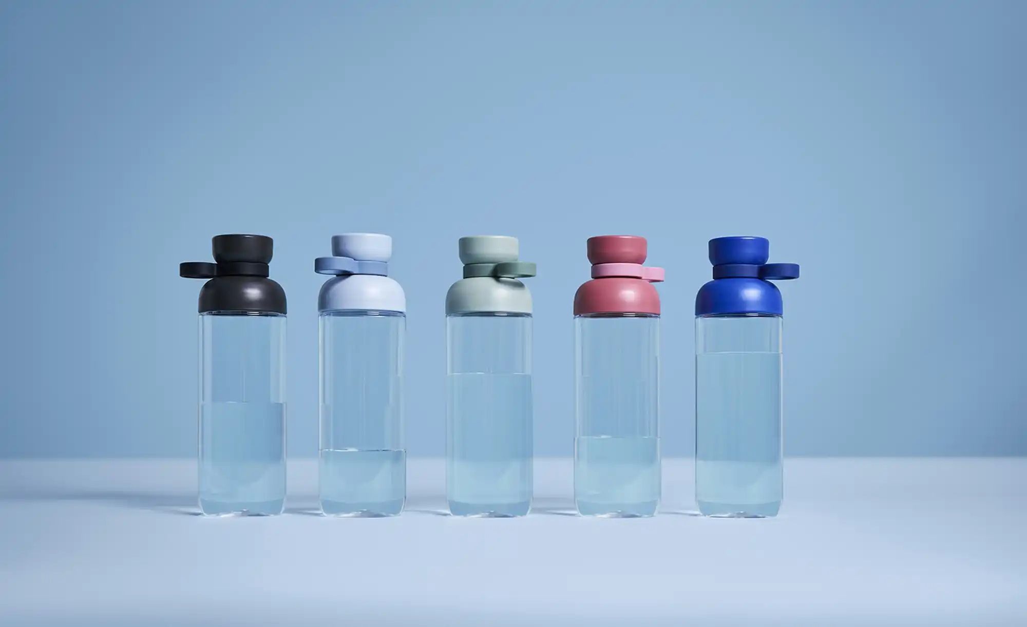 Mepal Trinkflasche  VITA ¦ grün ¦ Kunststoff ¦ Maße (cm): H: 24,2  Ø: 7.5 G günstig online kaufen