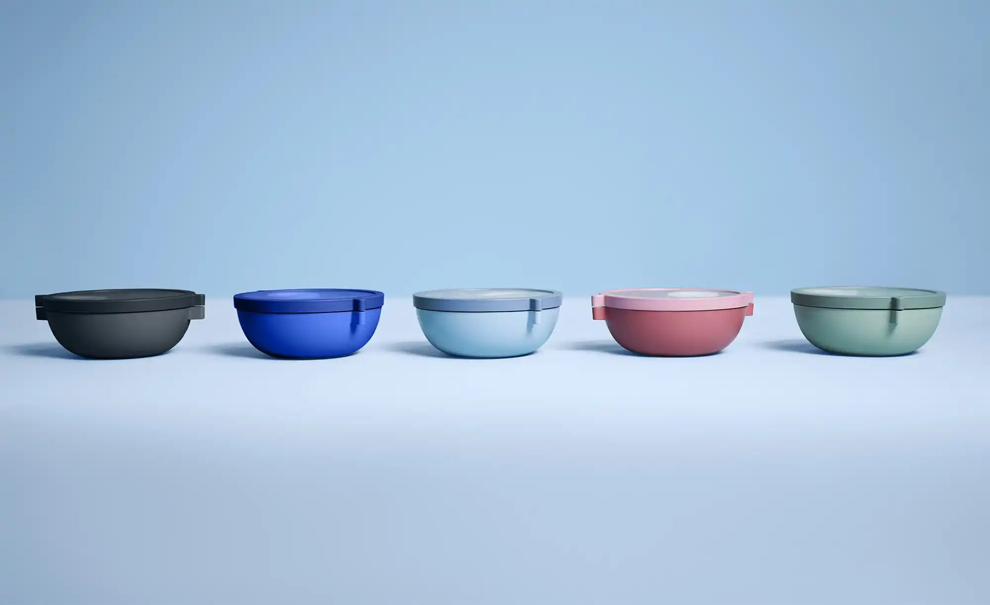 Mepal Bento-Lunchbowl  VITA ¦ schwarz ¦ Kunststoff ¦ Maße (cm): B: 20,7 H: günstig online kaufen