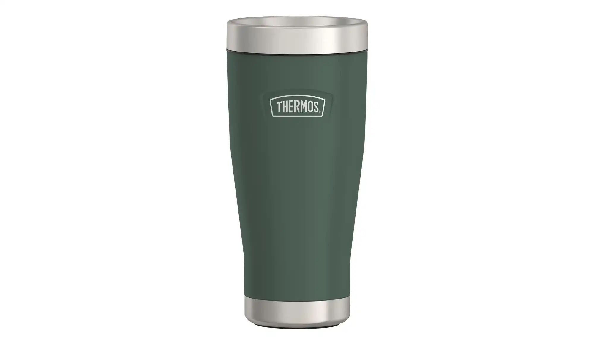 THERMOS Isoliertasse  ICON ¦ grün ¦ Edelstahl ¦ Maße (cm): H: 19  Ø: 9 Kaff günstig online kaufen