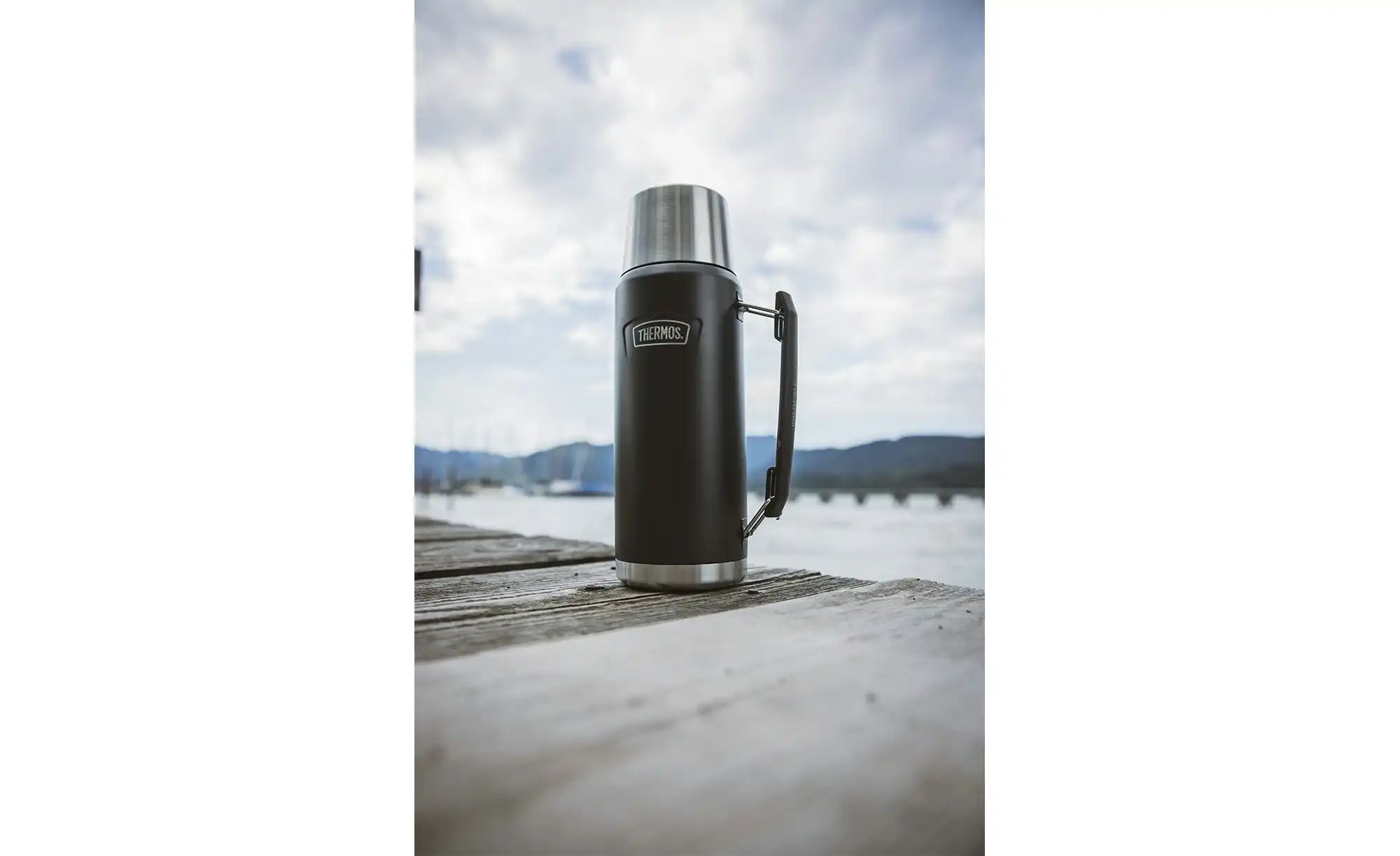 THERMOS Isolierflasche  ICON ¦ grau ¦ Edelstahl Kaffee & Tee > Kaffee- & Is günstig online kaufen