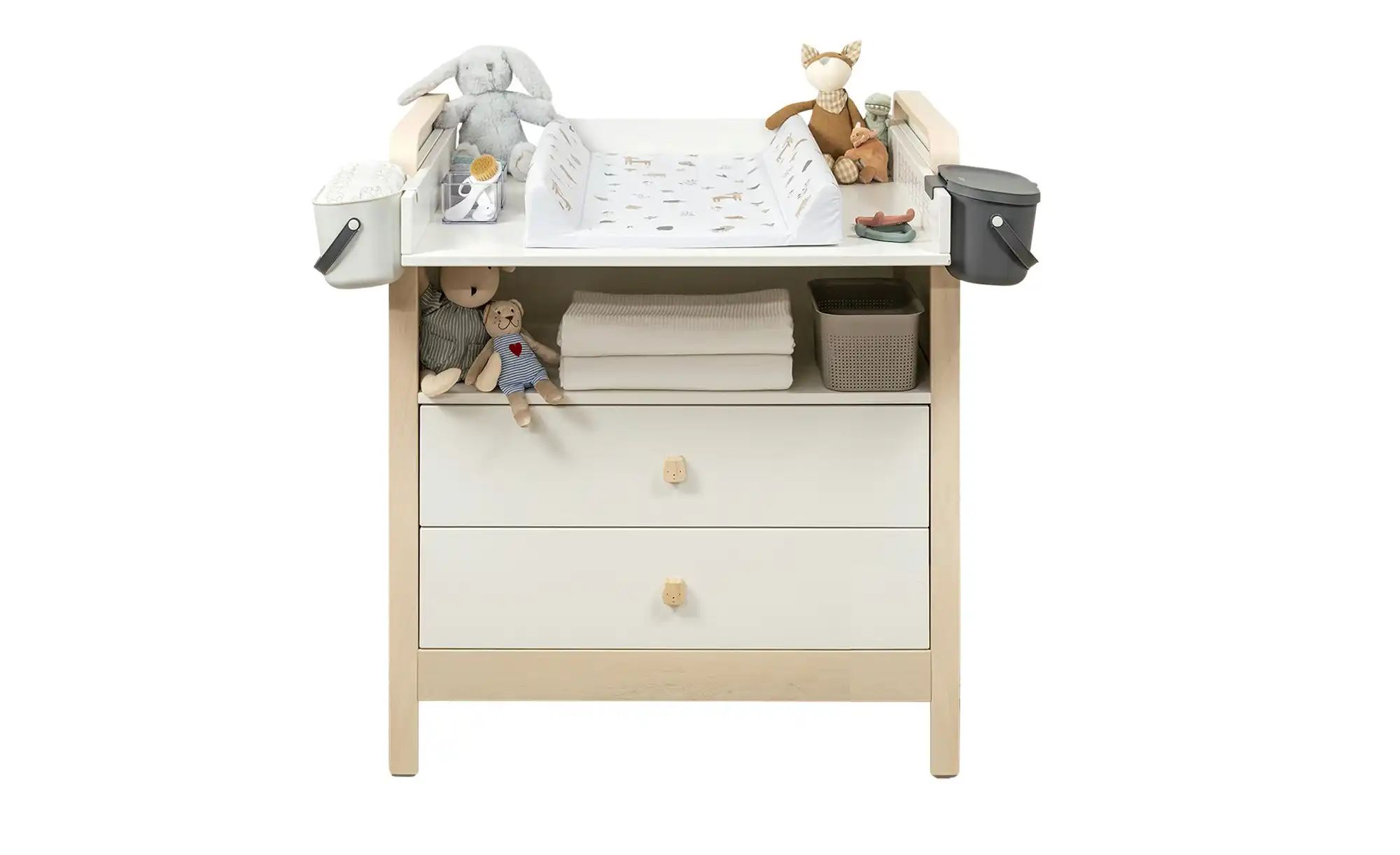 Thumbnail - Rotho Müllsystem Albula ¦ grau ¦ Kunststoff ¦ Maße (cm): B: 22,2 H: 17,2 T: 15.0 Küchenzubehör & Helfer > Abfallbehälte...