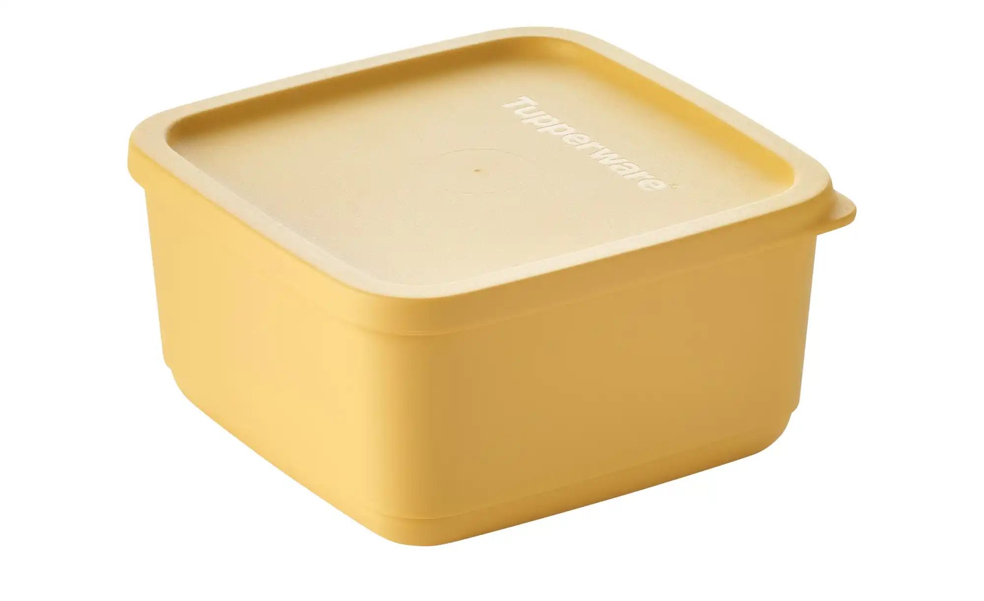 Tupperware Cubix Frischhaltedose ¦ gelb ¦ Kunststoff ¦ Maße (cm): B: 13 H: günstig online kaufen