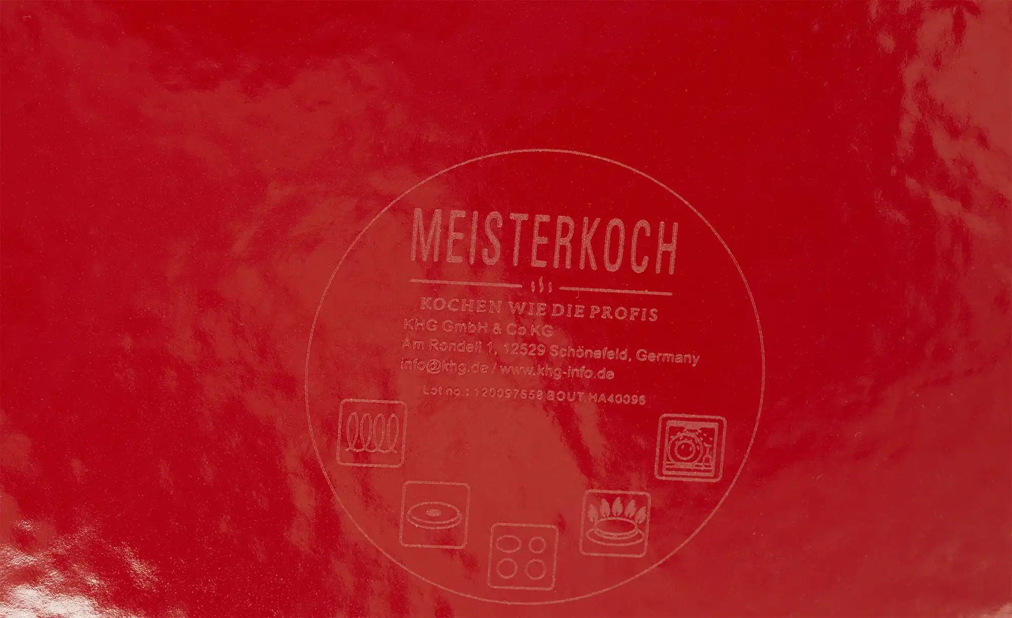 Meisterkoch Topf  OPUS ¦ orange ¦ Gußeisen ¦ Maße (cm): H: 11,5  Ø: 26 Töpf günstig online kaufen