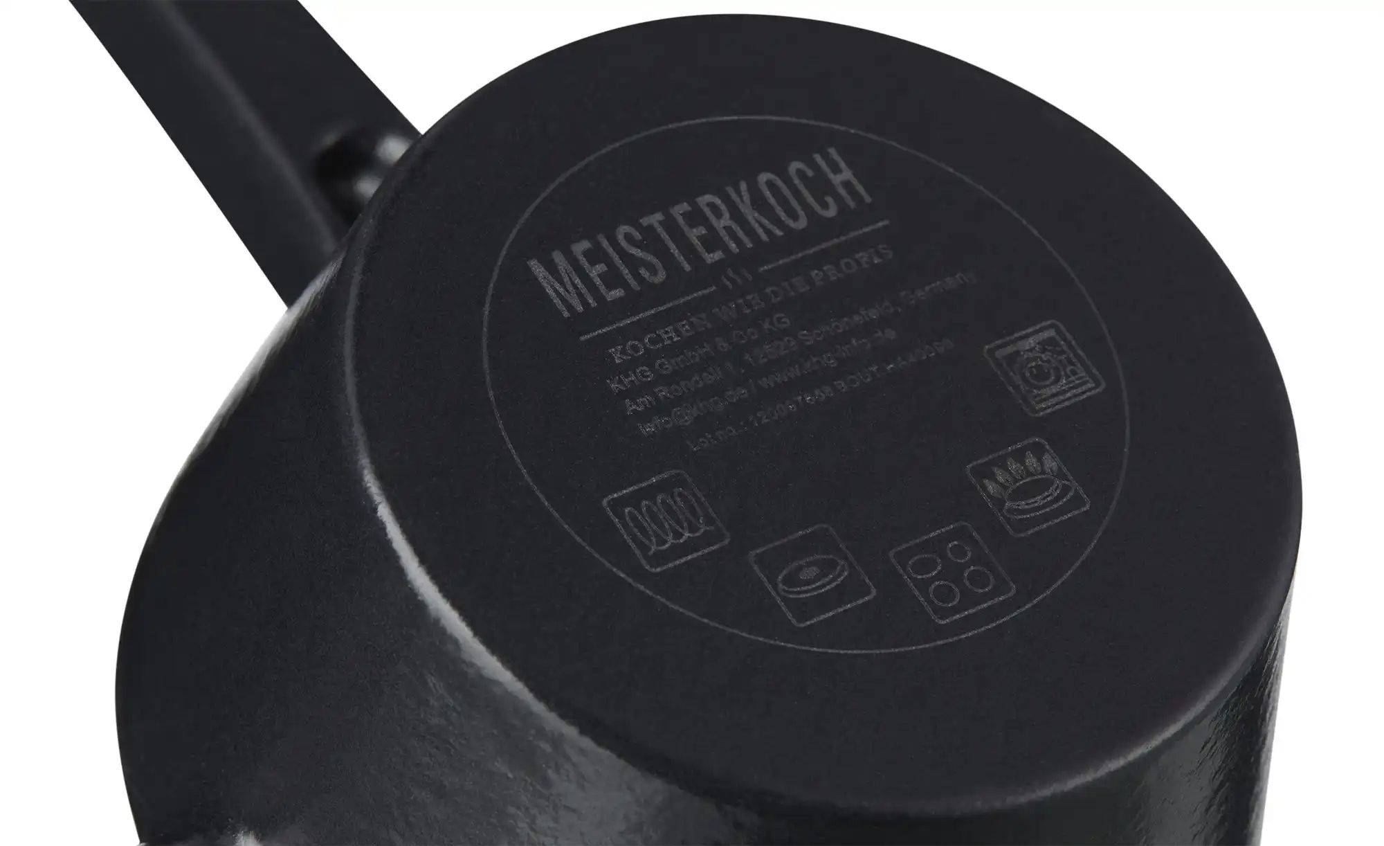 Thumbnail - Meisterkoch Minikasserolle  OPUS ¦ schwarz ¦ Gußeisen ¦ Maße (cm): H: 5  Ø: 9.5 Töpfe & Pfannen & Zubehör > Töpfe - Höff...