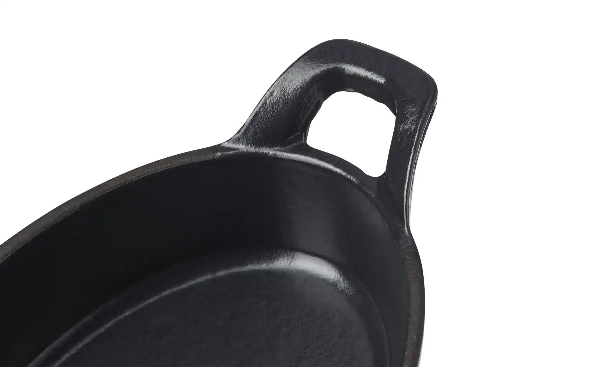 Meisterkoch Servierpfanne  OPUS ¦ schwarz ¦ Gußeisen ¦ Maße (cm): H: 15,5 günstig online kaufen