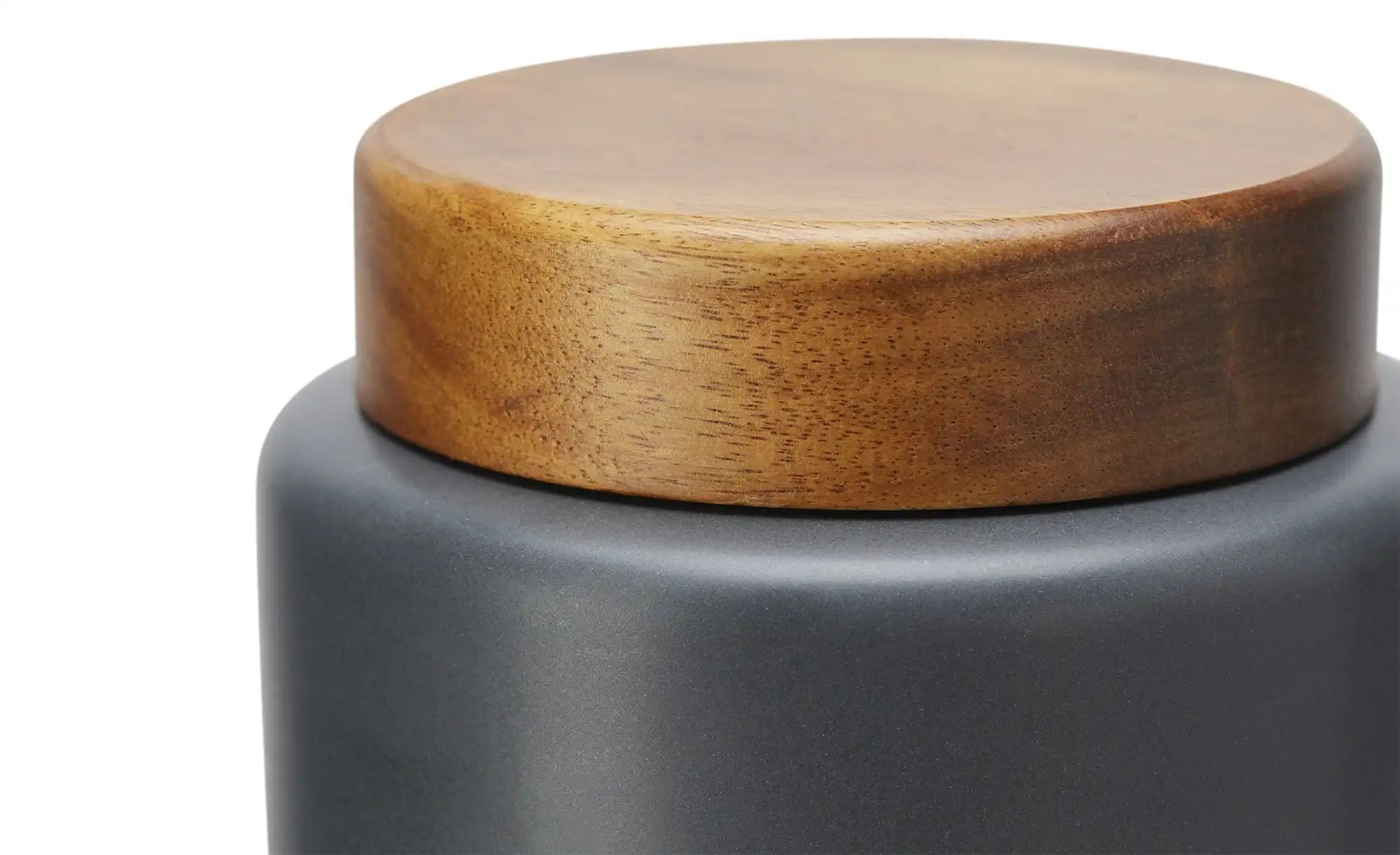 Thumbnail - KHG Aufbewahrungsdose ¦ grau ¦ Steinzeug/Steingut ¦ Maße (cm): H: 16 Ø: 11.5 Küchenzubehör & Helfer > Küchenhelfer - ...