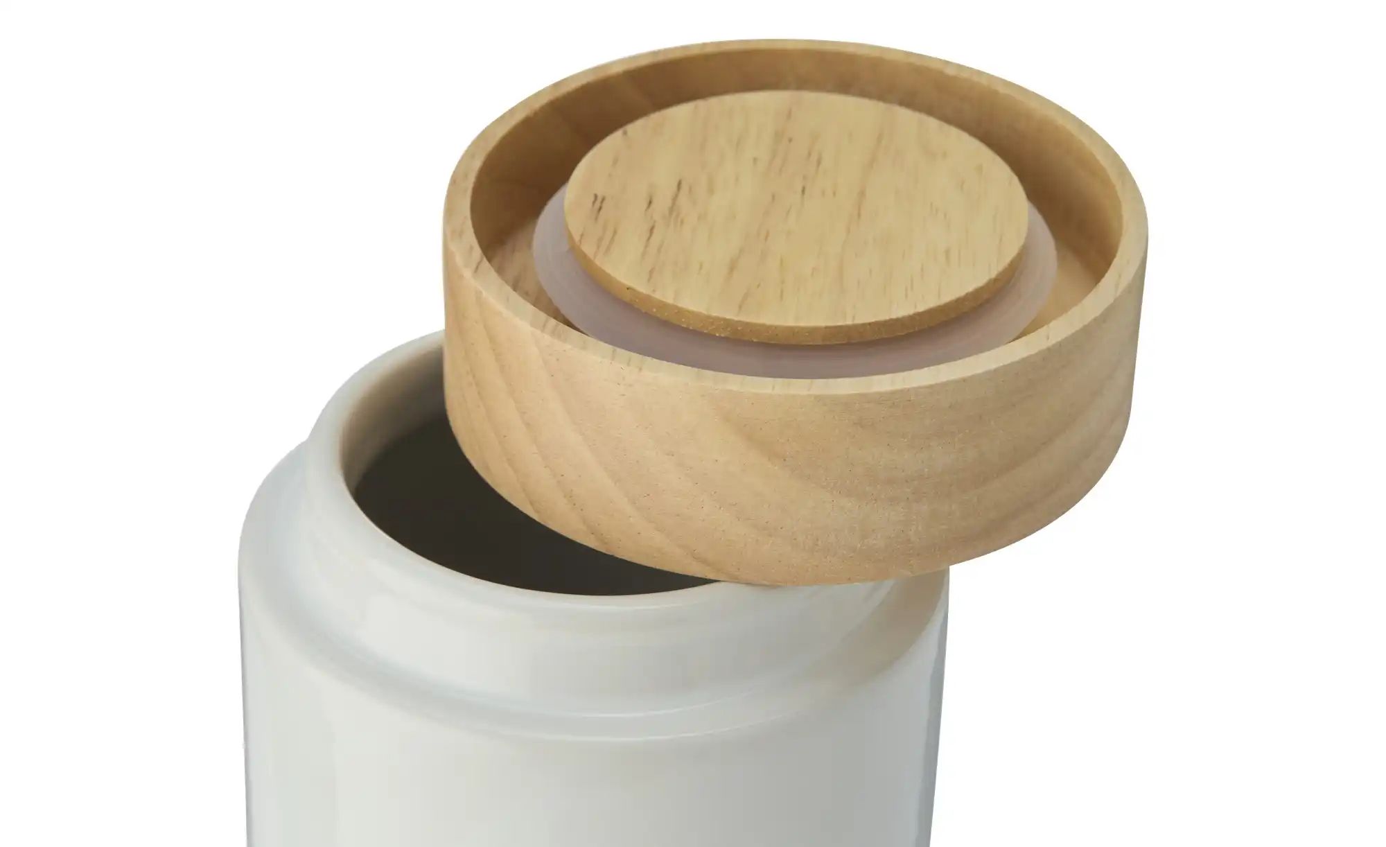 Thumbnail - KHG Aufbewahrungsdose   ¦ weiß ¦ Steinzeug/Steingut ¦ Maße (cm): H: 16  Ø: 10 Küchenzubehör & Helfer > Küchenhelfer - Hö...