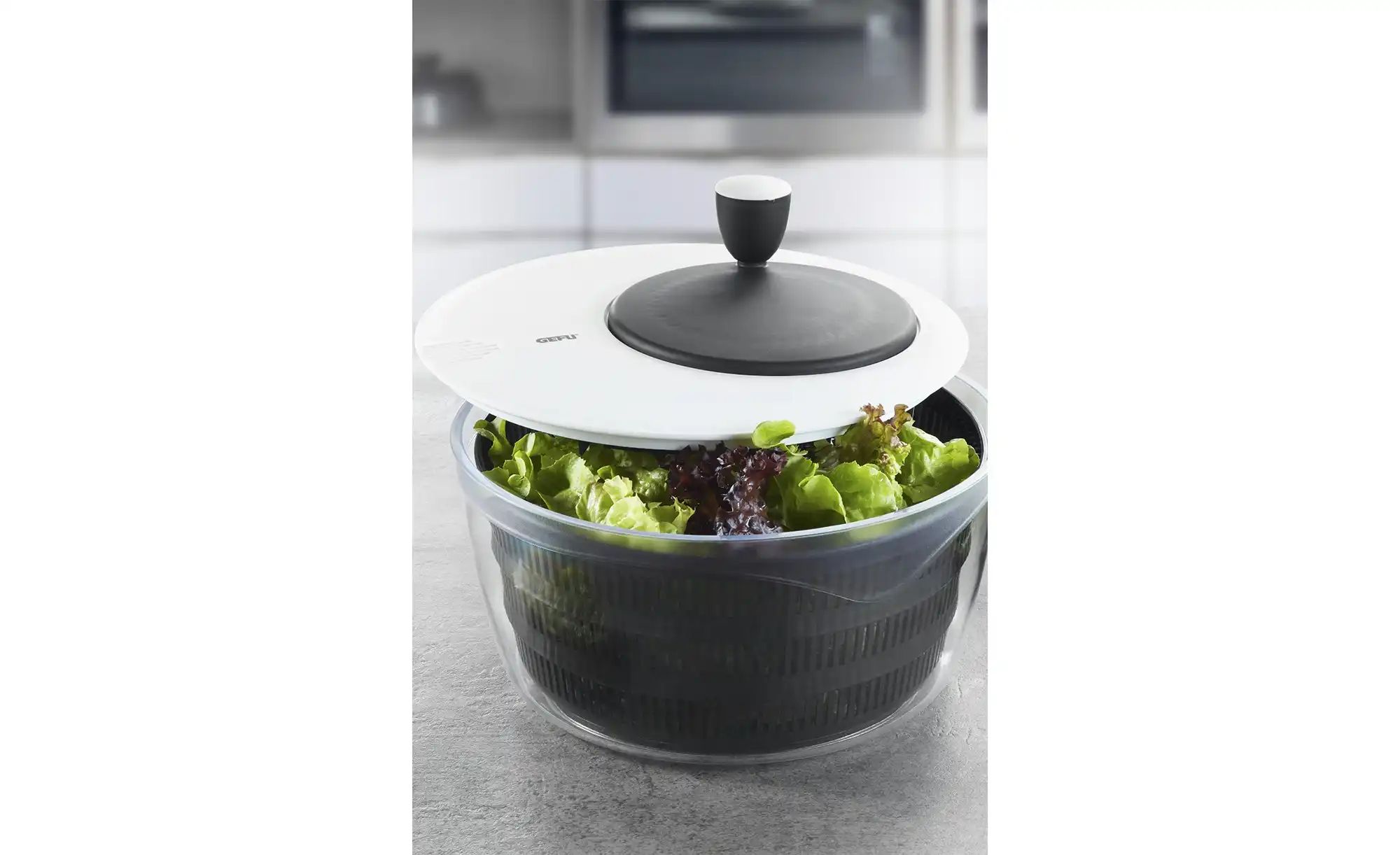 Thumbnail - Gefu Salatschleuder  ROTARE ¦ schwarz ¦ Kunststoff,Edelstahl Küchenzubehör & Helfer > Küchenhelfer - Höffner