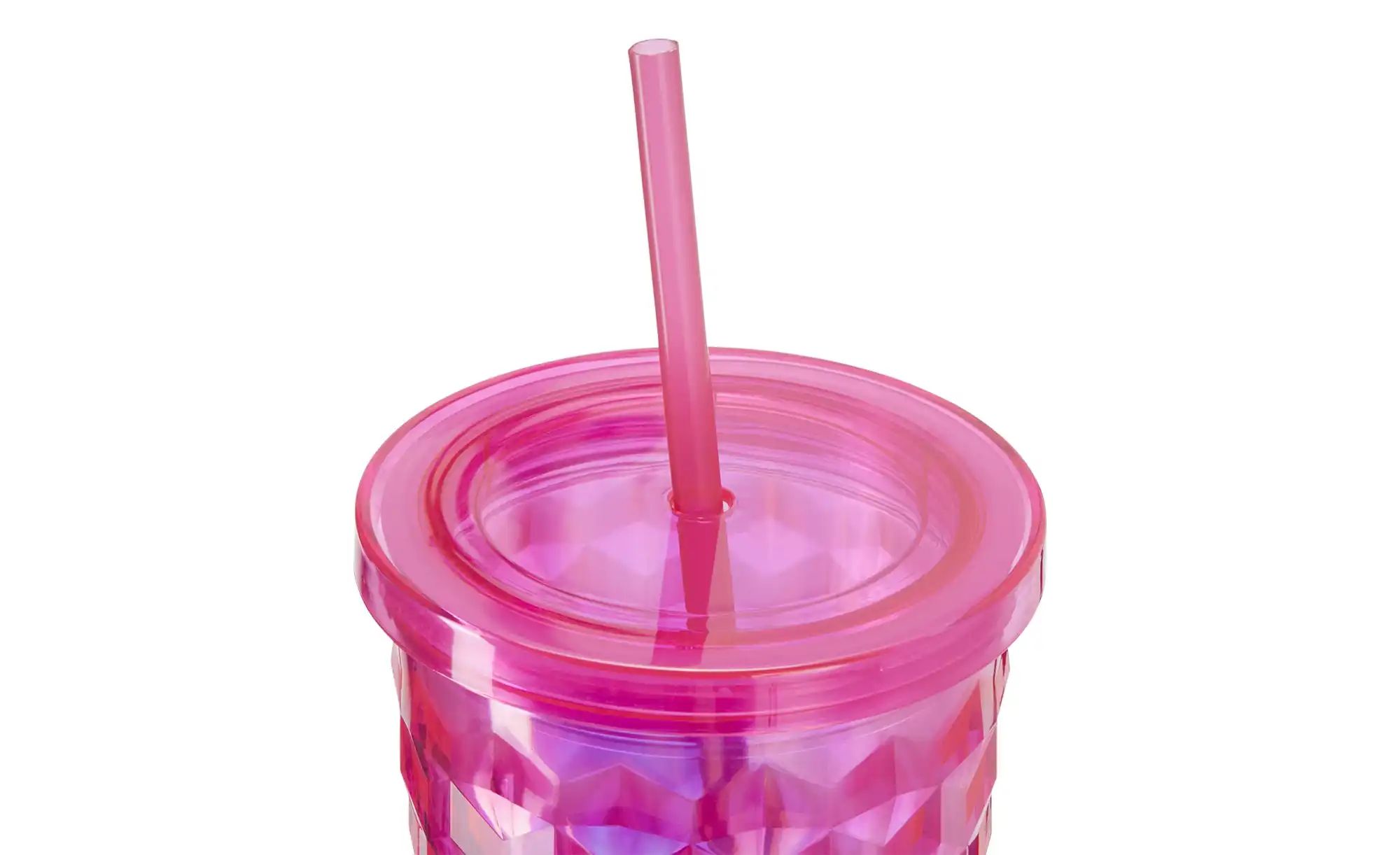 Thumbnail - KHG Trinkbecher   ¦ rosa/pink ¦ Kunststoff ¦ Maße (cm): B: 6,5 H: 20,5 T: 10.5 Gläser & Karaffen - Höffner