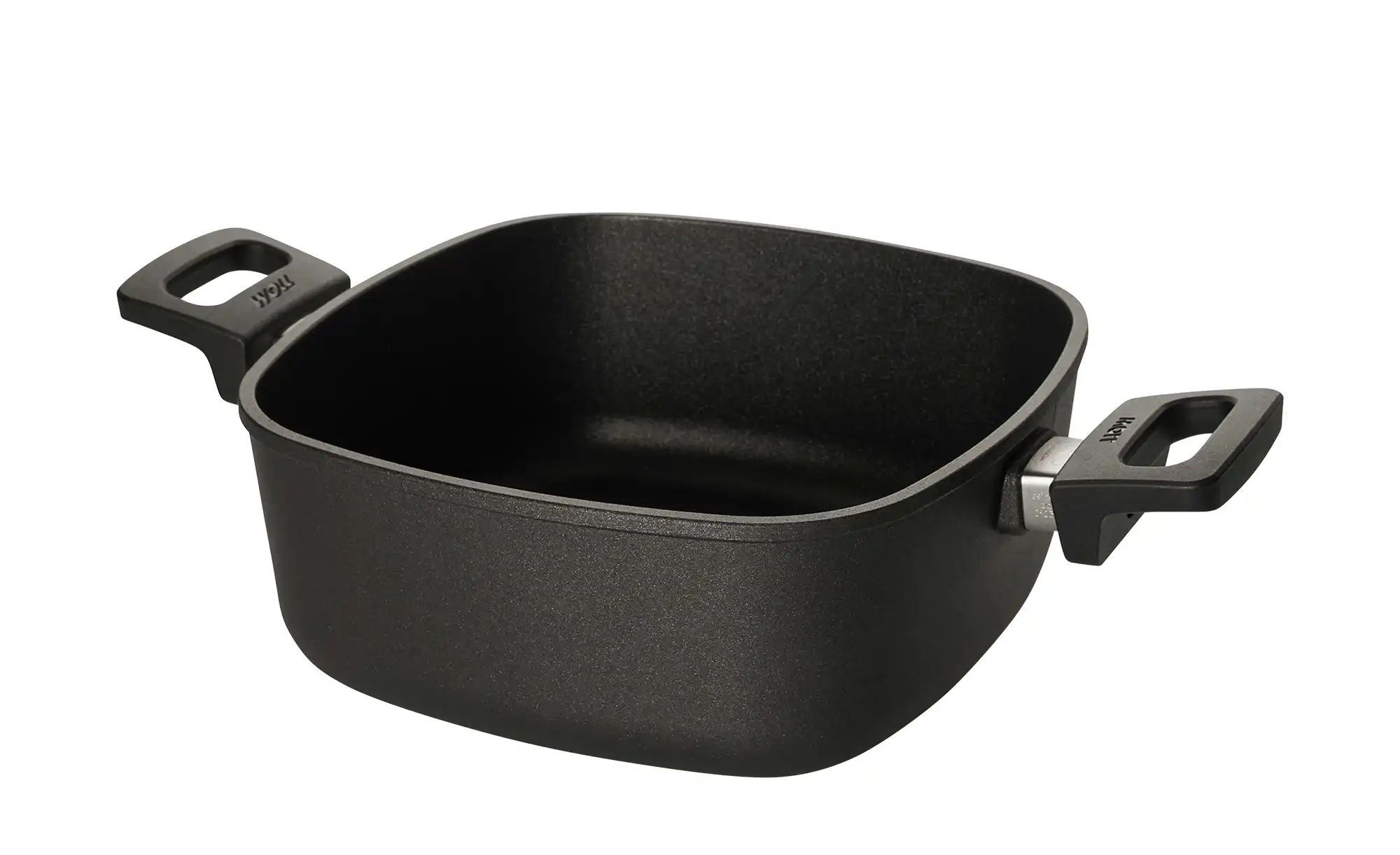 Thumbnail - WOLL Gussbräter viereckig Nowo ¦ schwarz ¦ Aluminium-Guss ¦ Maße (cm): H: 10 Ø: 24 Töpfe & Pfannen & Zubehör > Töpfe > ...