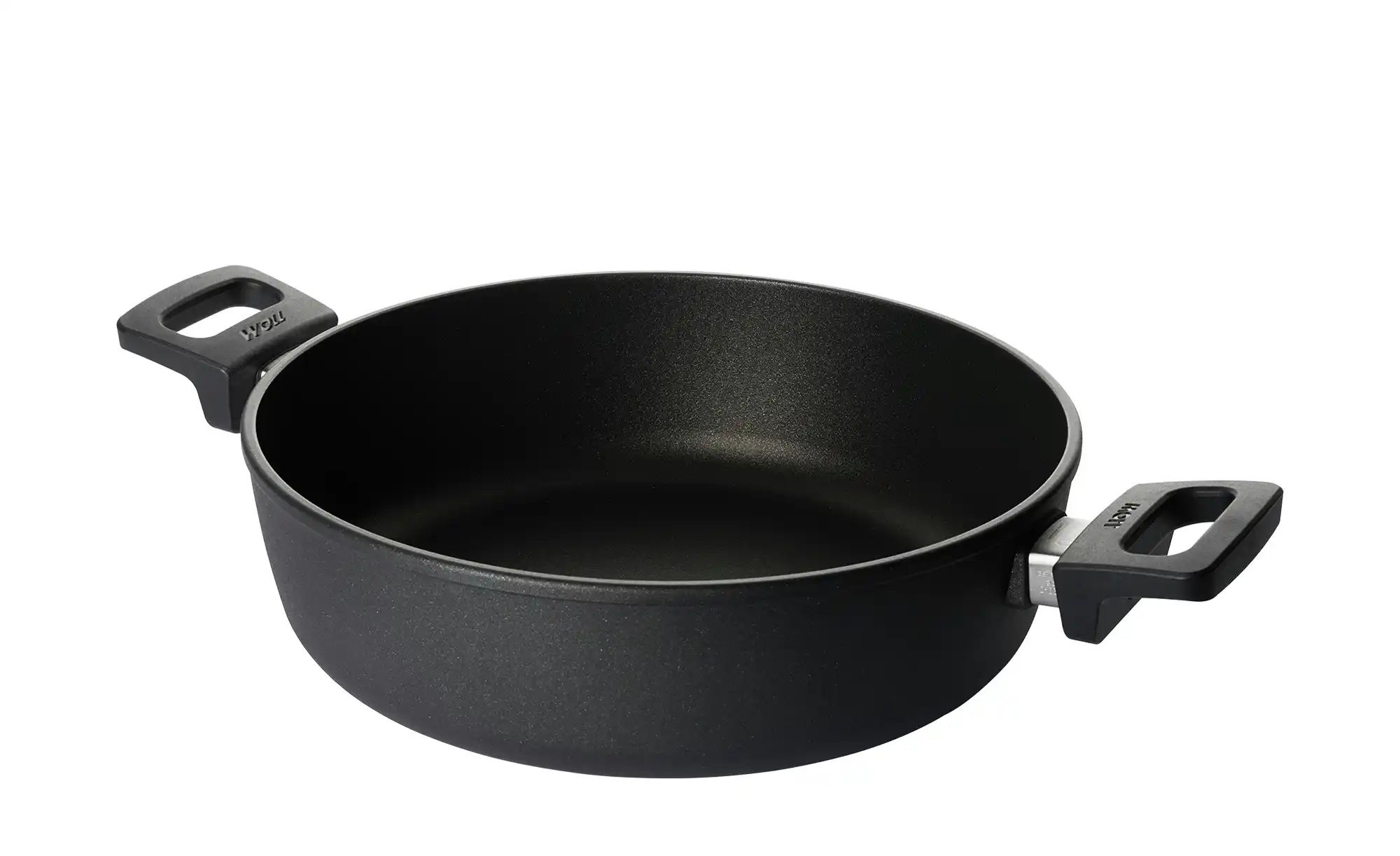 WOLL Guss-Kasserolle Ø 28 cm Nowo Titanium ¦ schwarz ¦ Aluminium-Guss ¦ Maß günstig online kaufen