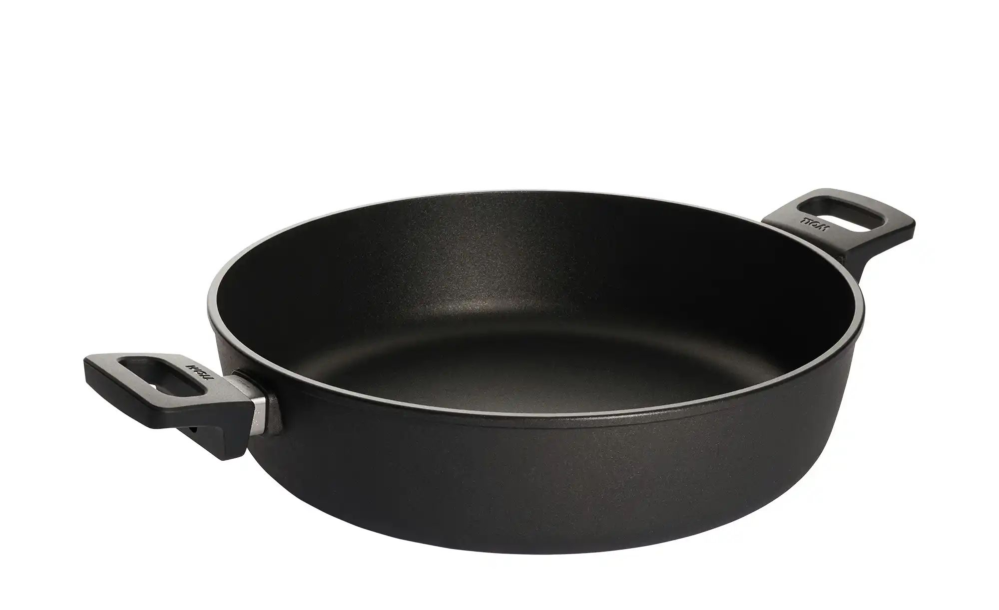 WOLL Guss-Kasserolle Ø 32 cm Nowo Titanium ¦ schwarz ¦ Aluminium-Guss ¦ Maß günstig online kaufen