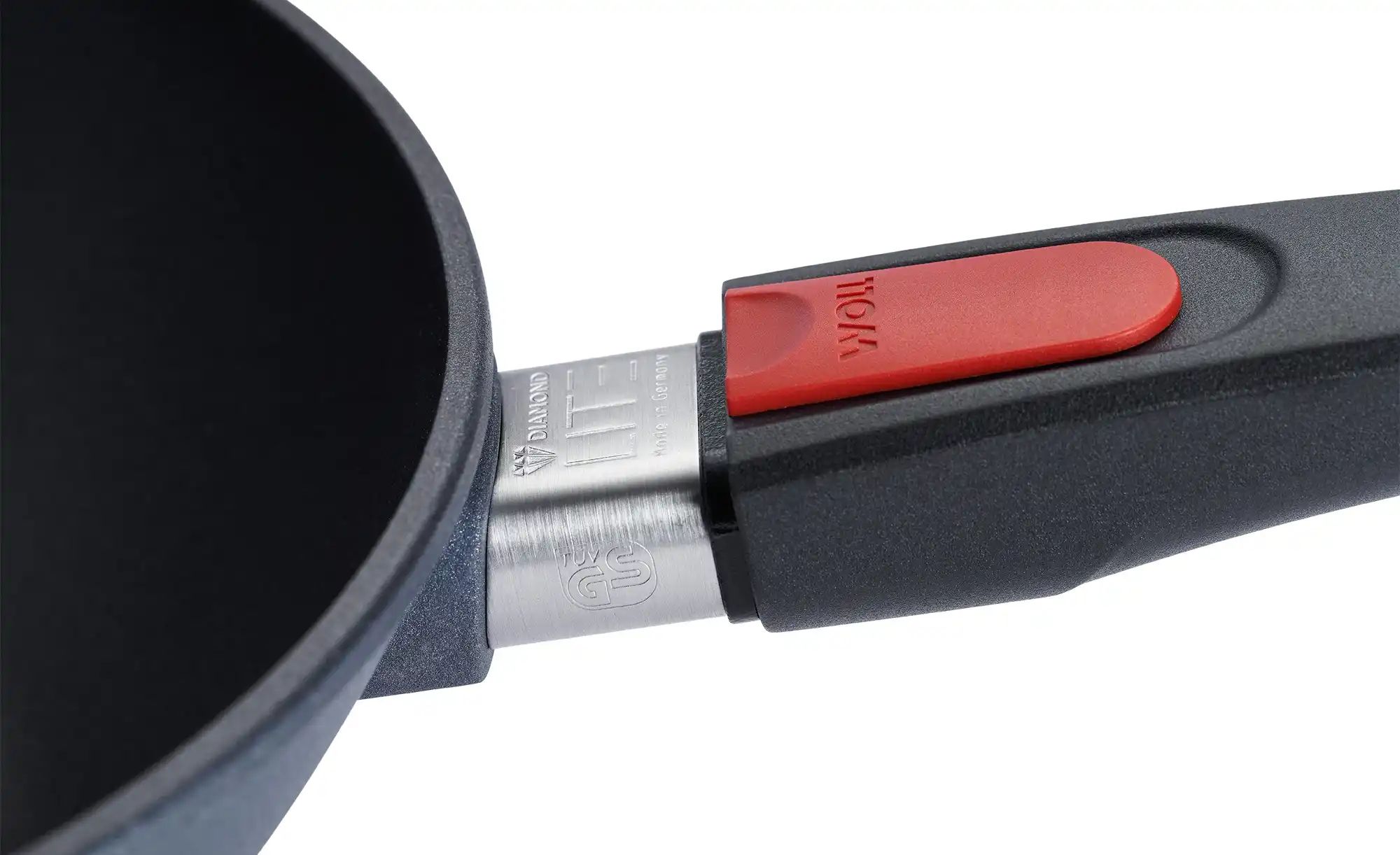 Thumbnail - WOLL Guss-Wok- und Rührpfanne  Diamond Lite ¦ schwarz ¦ Aluminium-Guss ¦ Maße (cm): H: 10  Ø: 30 Töpfe & Pfannen & Zubeh...