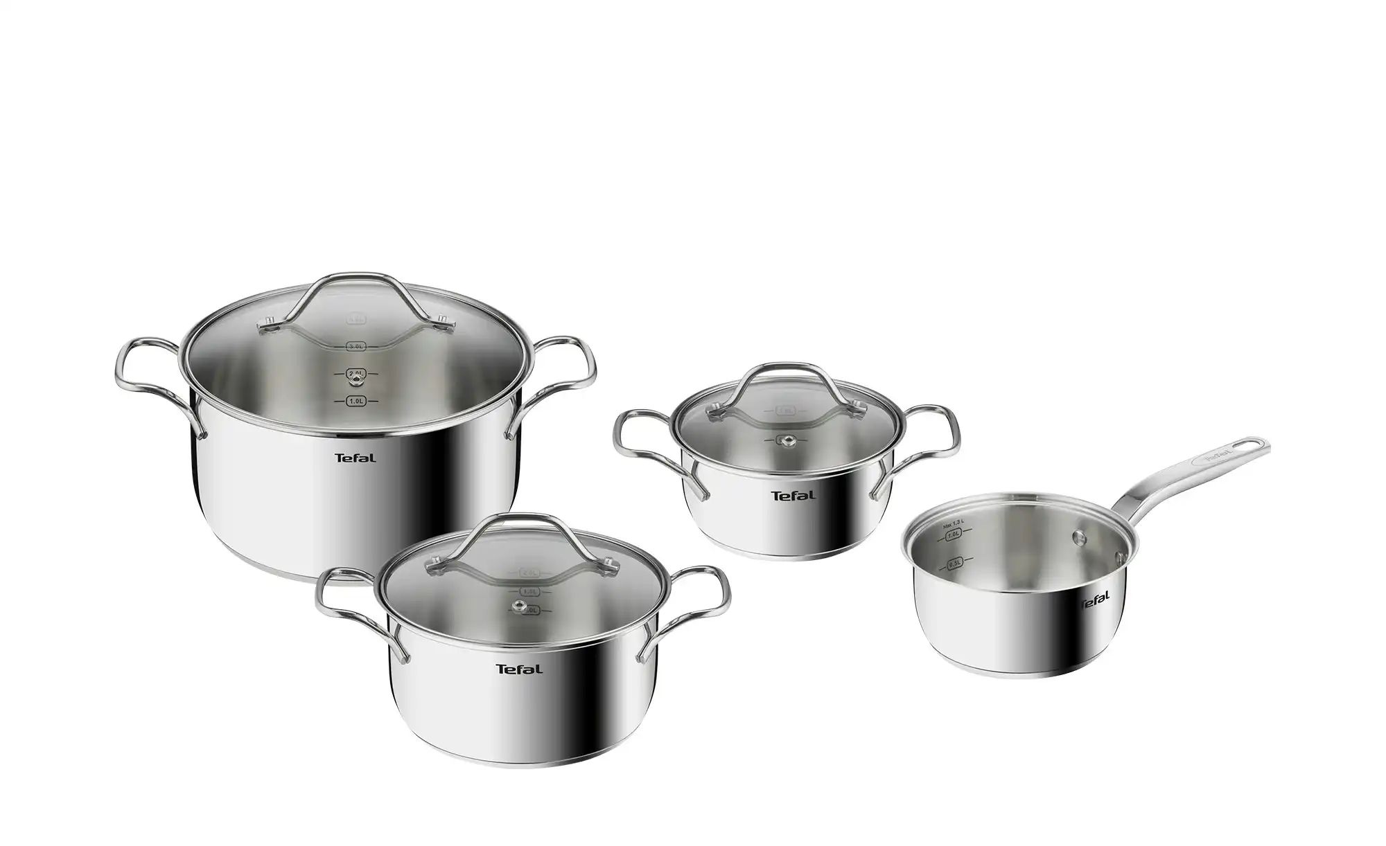 Tefal Topfset  Intuition ¦ silber ¦ Edelstahl Töpfe & Pfannen & Zubehör > T günstig online kaufen