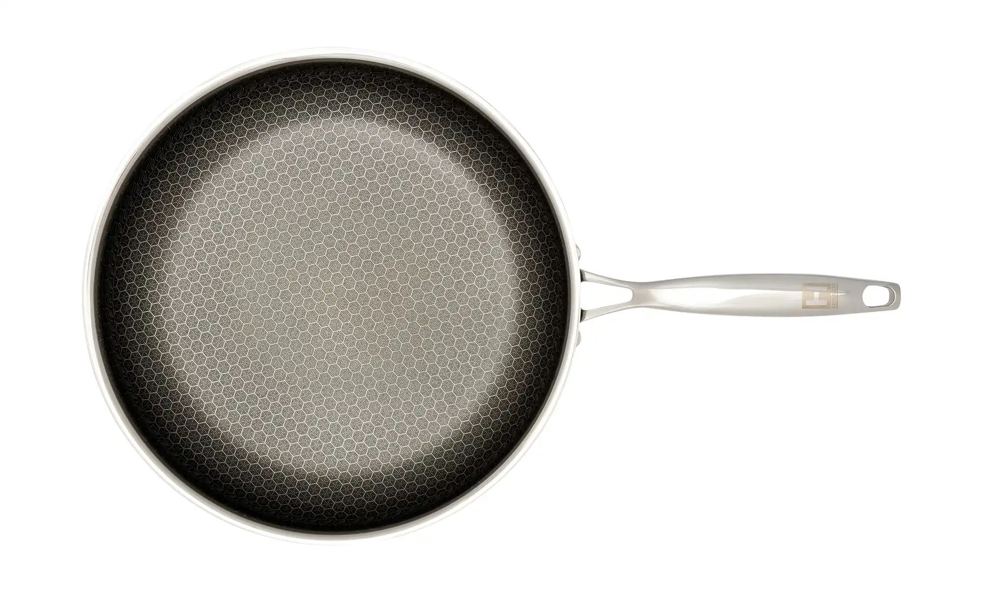 Hensslers Bratpfanne   ¦ silber ¦ Edelstahl Ø: 28 Töpfe & Pfannen & Zubehör günstig online kaufen