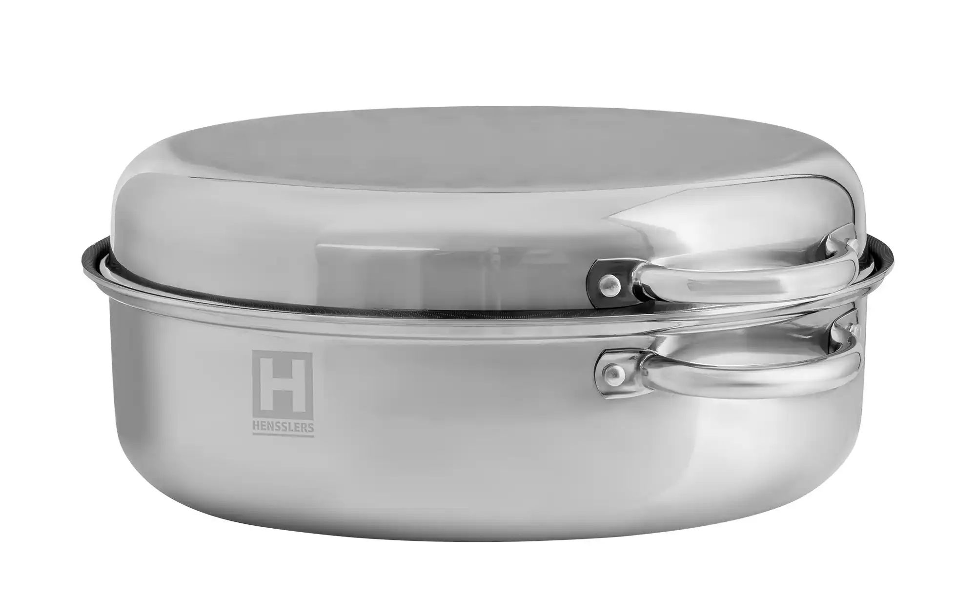 Hensslers Bräter   ¦ silber ¦ Edelstahl Ø: 38 Töpfe & Pfannen & Zubehör > T günstig online kaufen