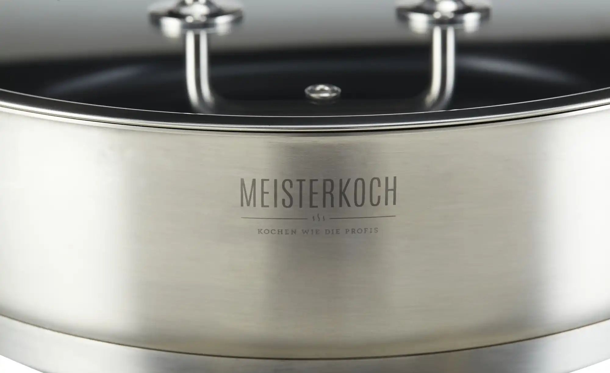 Meisterkoch Servierpfanne 28 cm  MODUS ¦ silber ¦ Edelstahl ¦ Maße (cm): H: günstig online kaufen