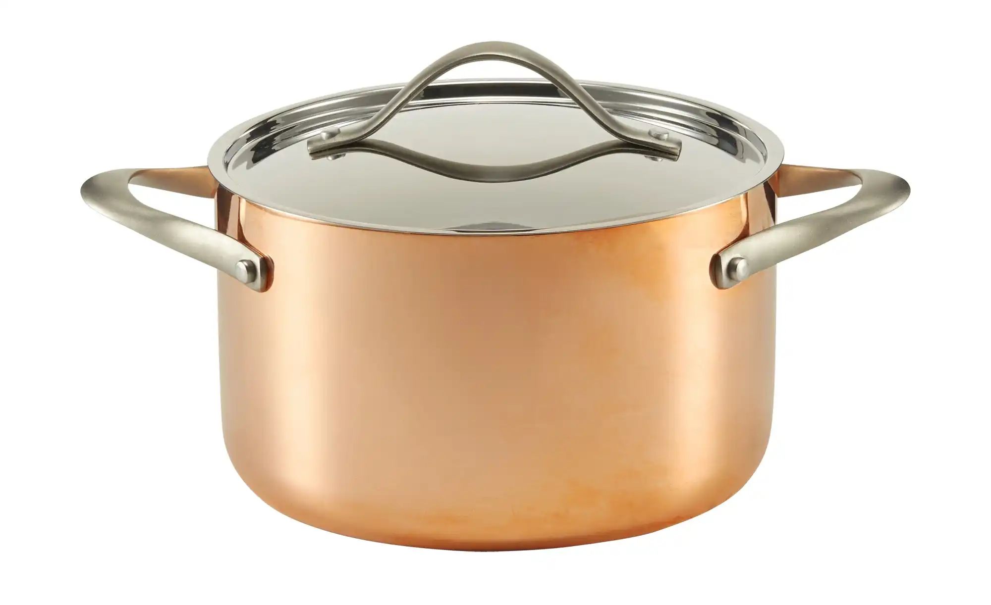 Meisterkoch Kochtopf  MAGNUS ¦ kupfer ¦ Edelstahl,Kupfer Töpfe & Pfannen & günstig online kaufen