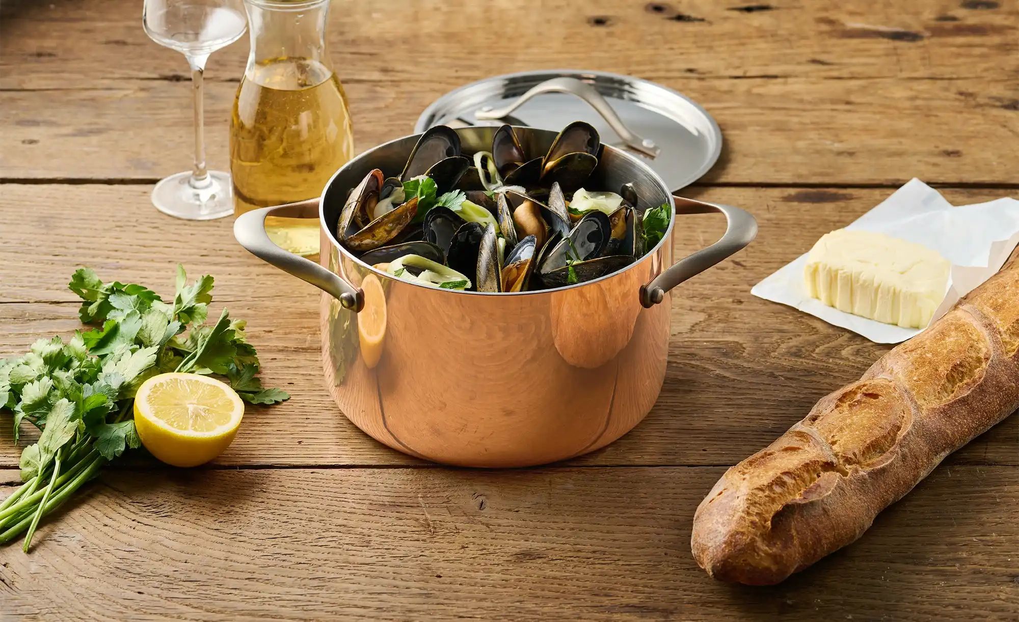 Meisterkoch Kochtopf  MAGNUS ¦ kupfer ¦ Edelstahl,Kupfer Töpfe & Pfannen & günstig online kaufen