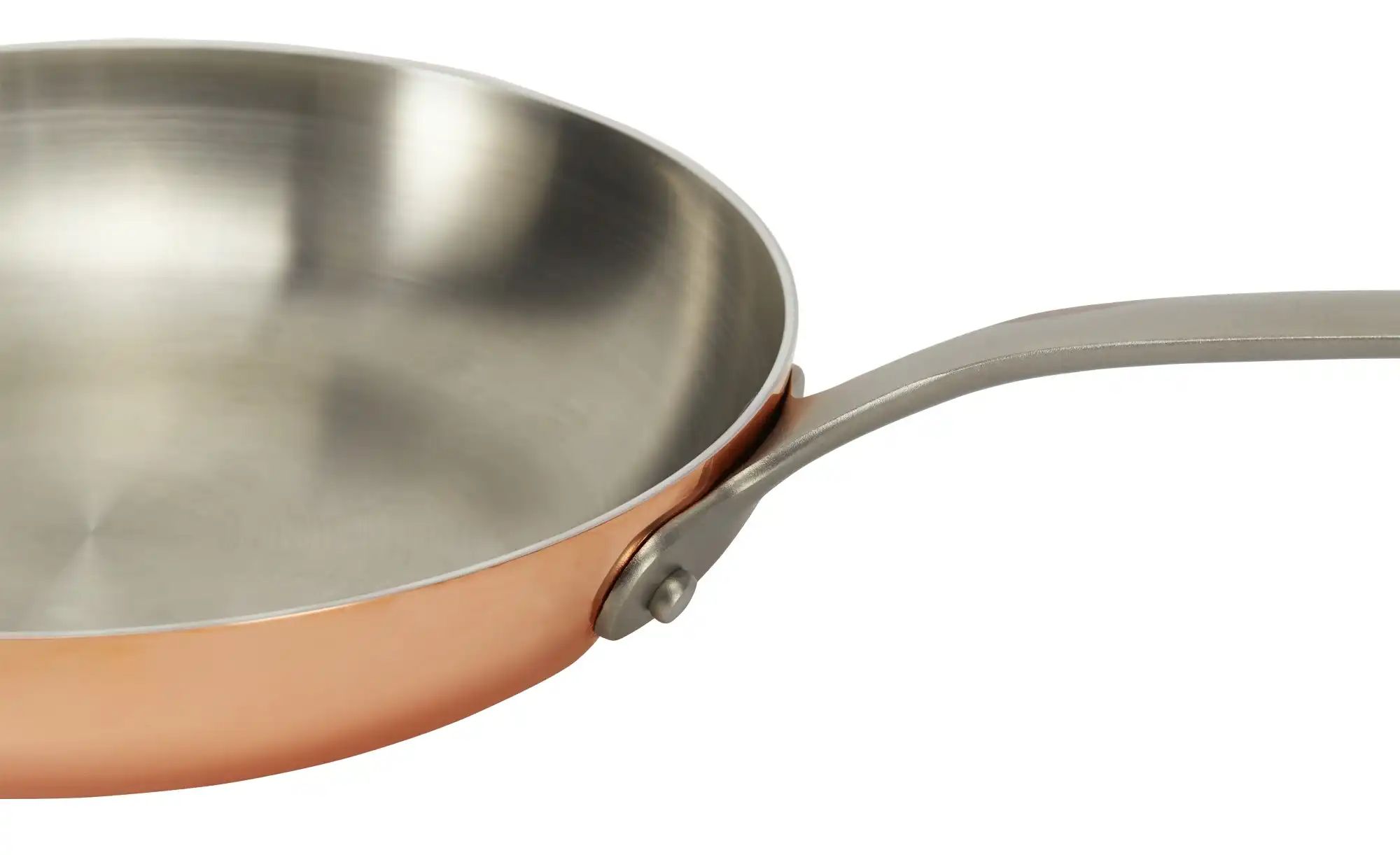 Meisterkoch Bratpfanne  MAGNUS ¦ kupfer ¦ Edelstahl,Kupfer Töpfe & Pfannen günstig online kaufen