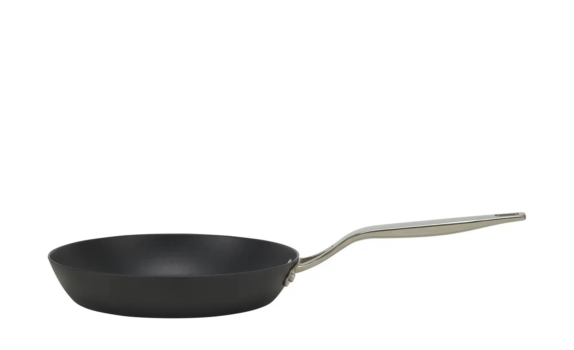 Meisterkoch Pfanne  LOTUS ¦ schwarz ¦ Carbonstahl ¦ Maße (cm): H: 4,5  Ø: 2 günstig online kaufen